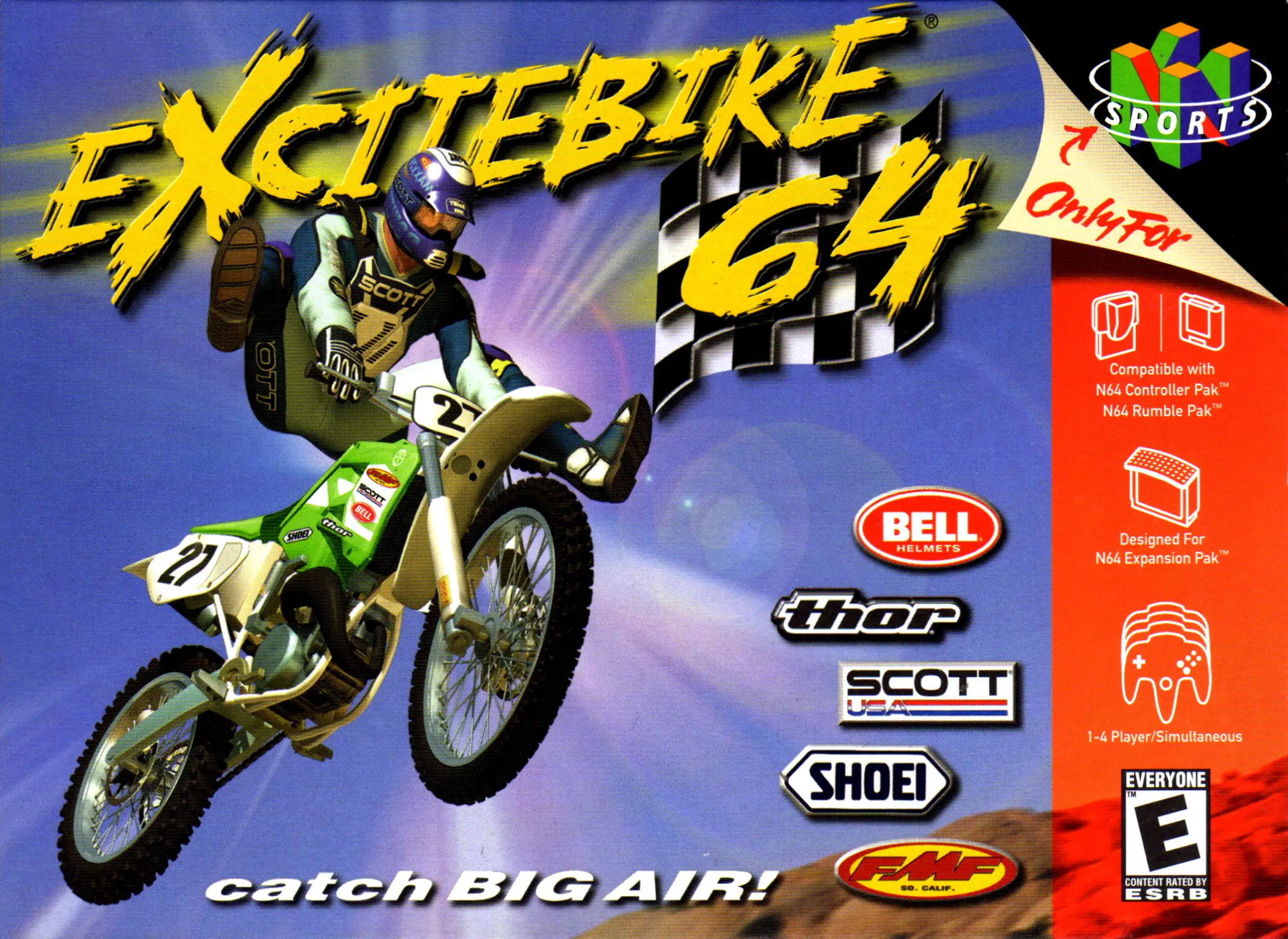 Capa de Excitebike 64