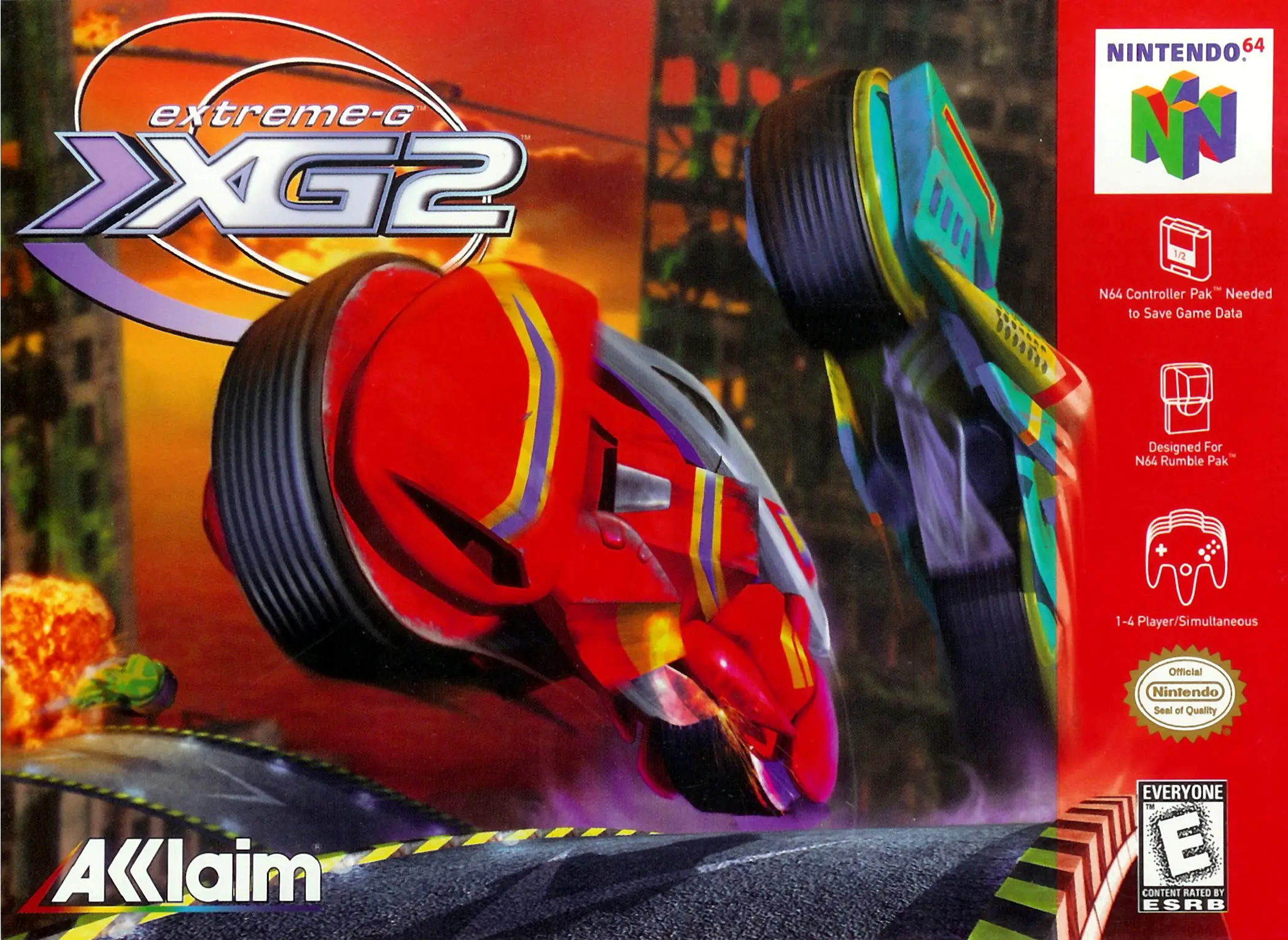 Capa de Extreme-G 2