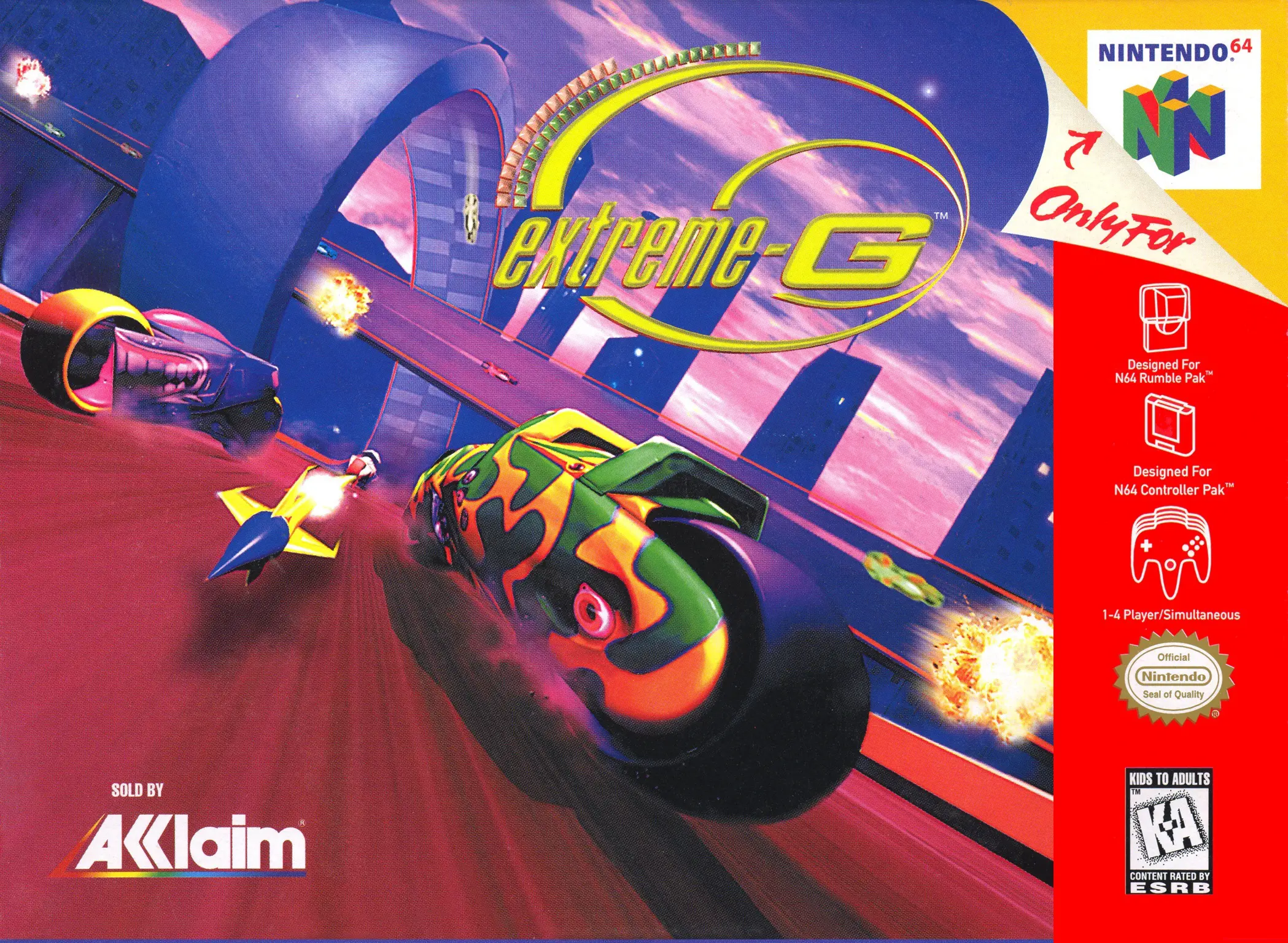 Capa de Extreme-G