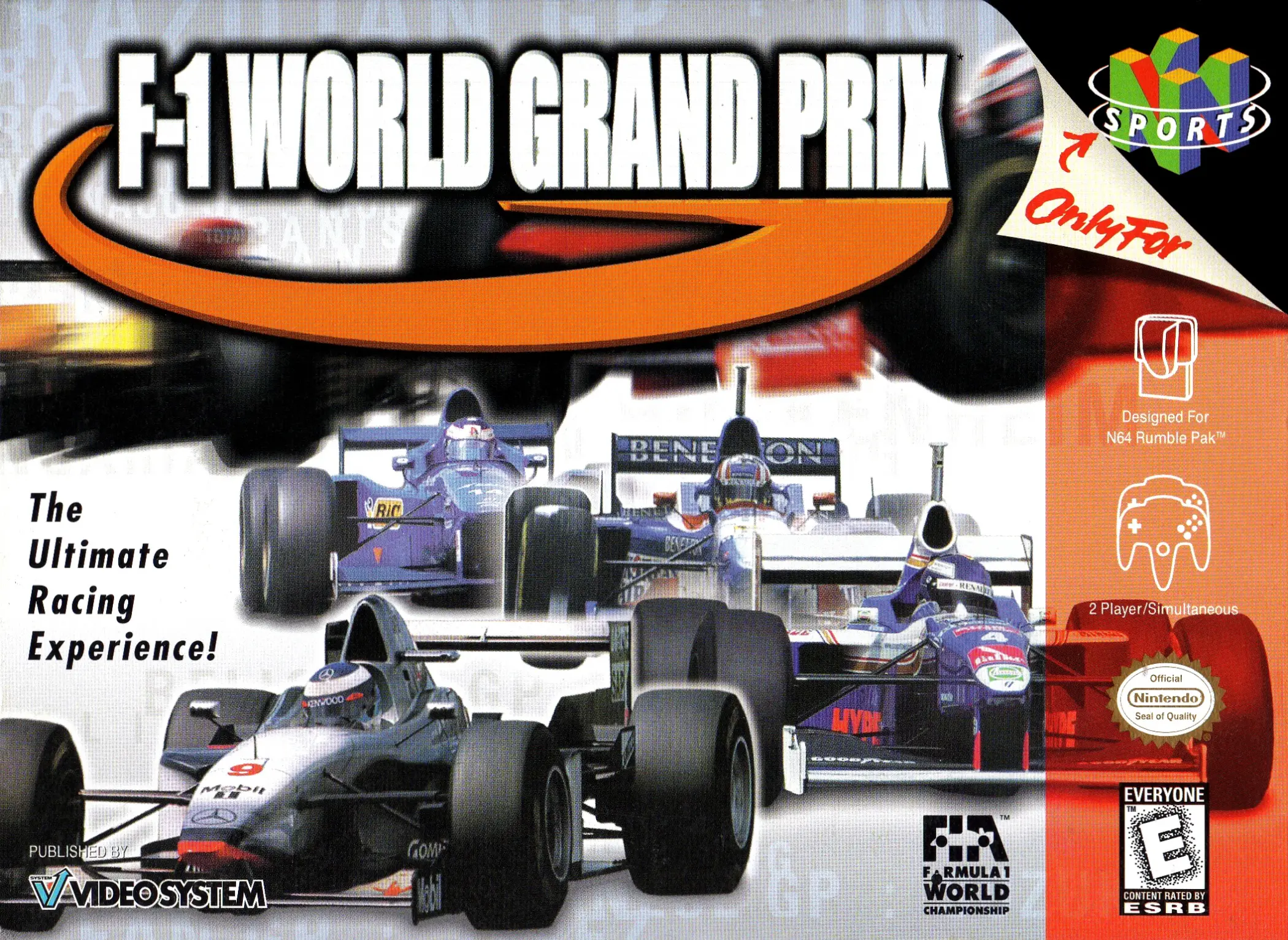 Capa de F-1 World Grand Prix