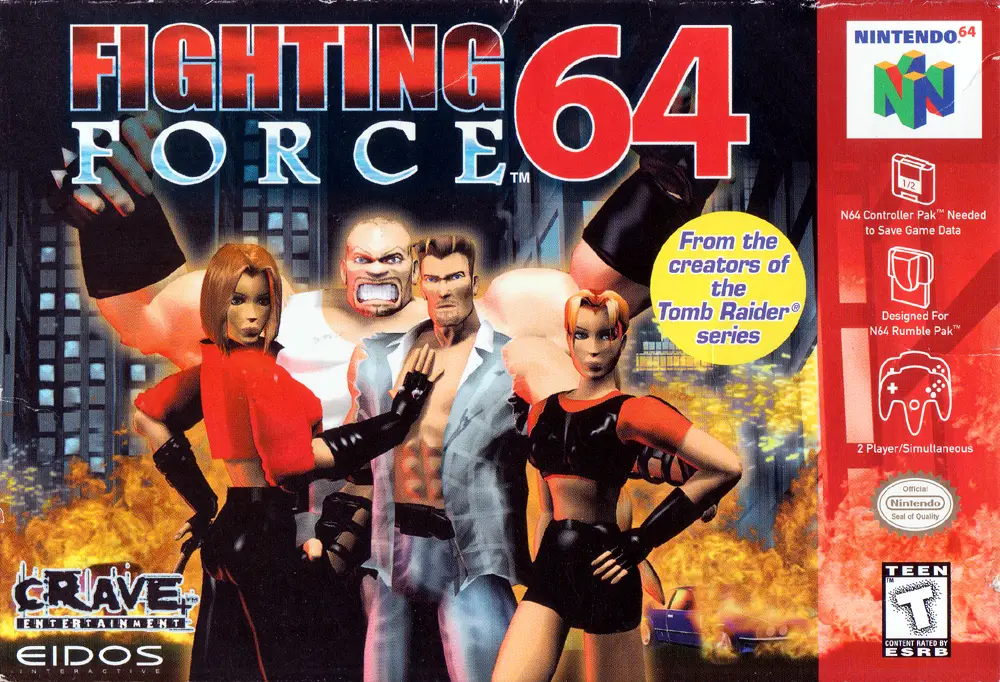 Capa de Fighting Force 64