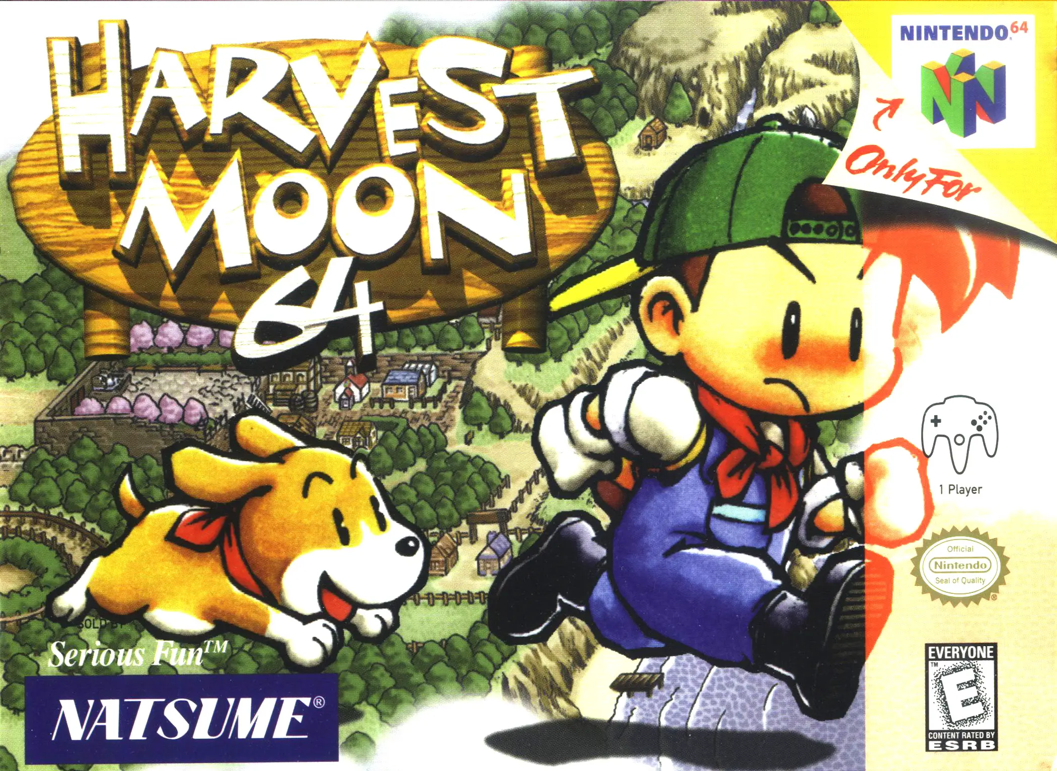 Capa de Harvest Moon 64