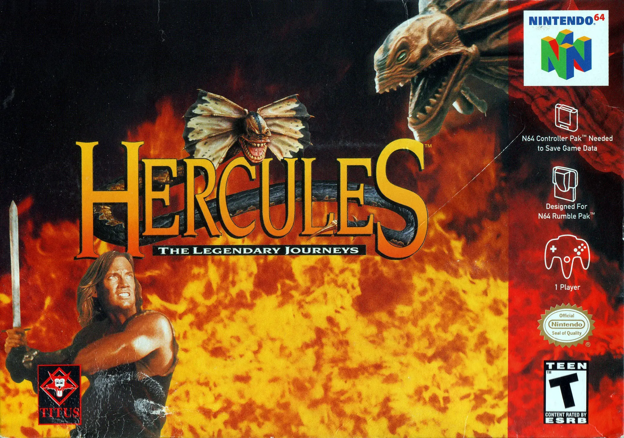 Capa de Hercules: The Legendary Journeys