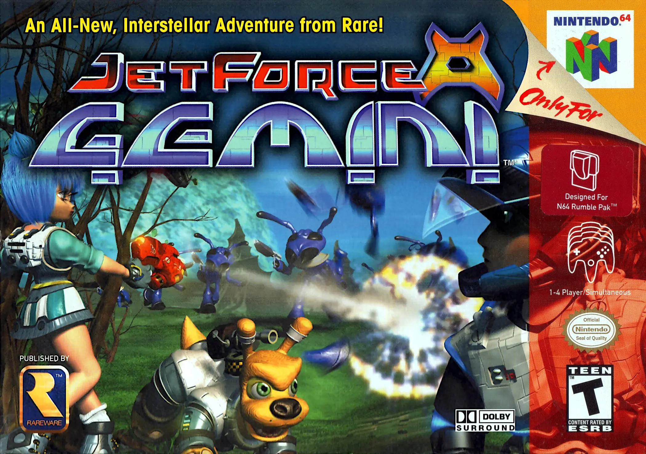 Capa de Jet Force Gemini