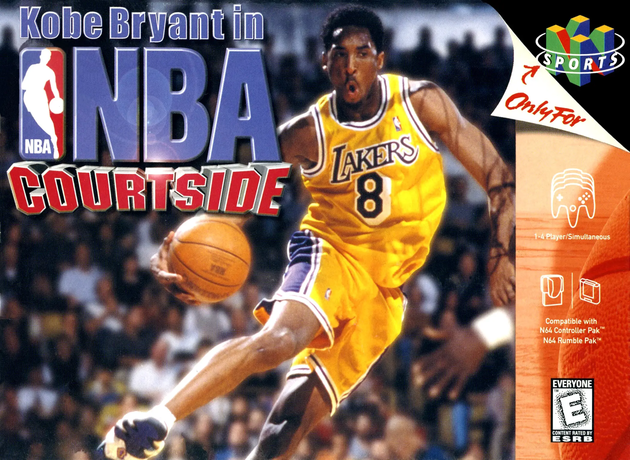 Capa de Kobe Bryant in NBA Courtside
