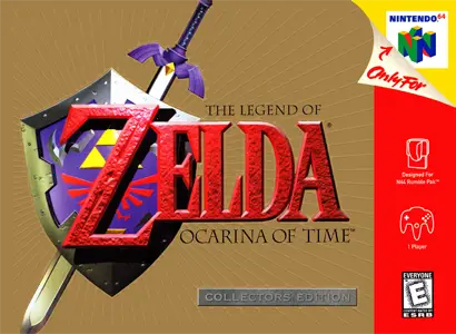 Capa de Legend of Zelda: Ocarina of Time