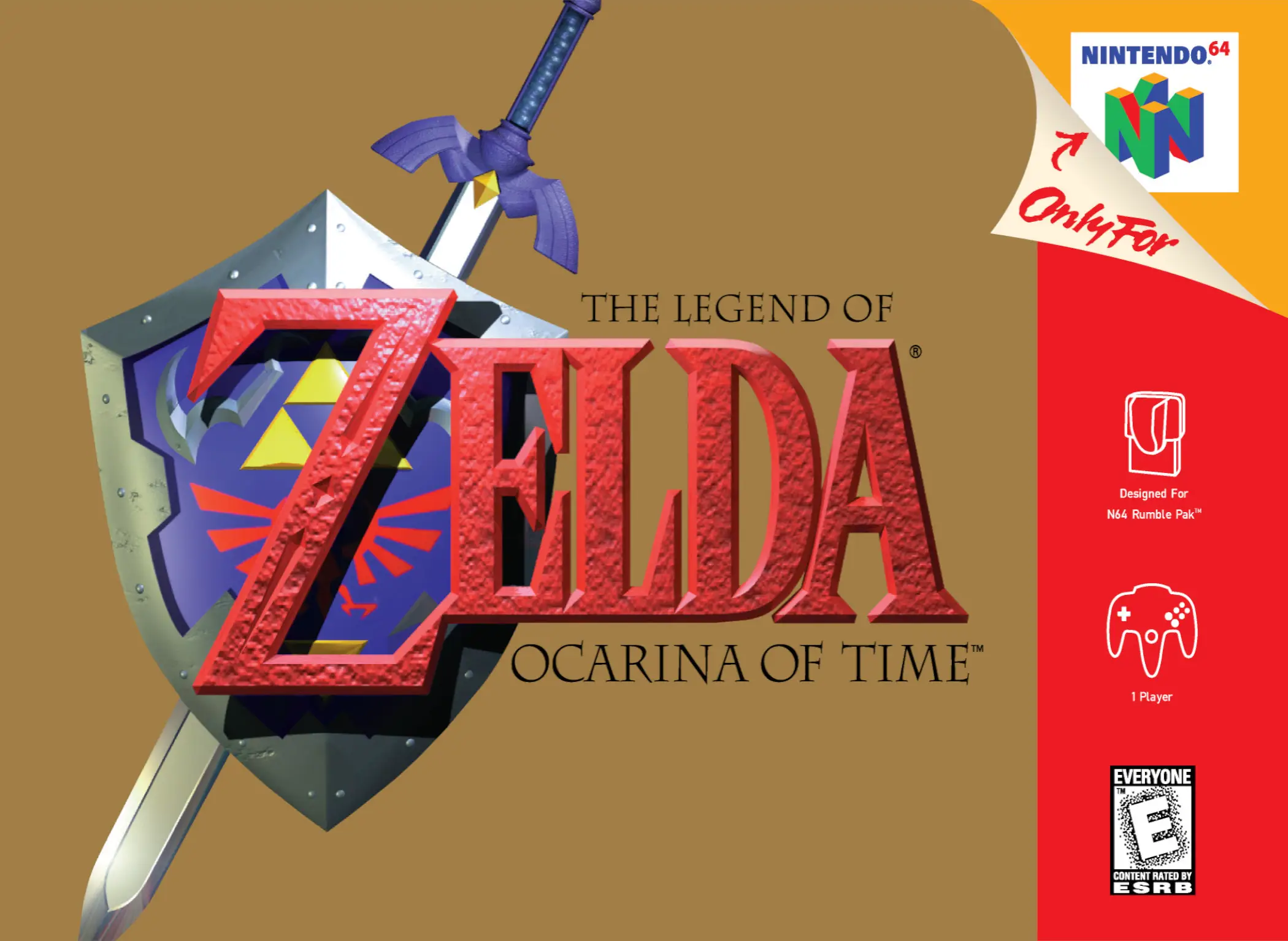 Capa de Legend of Zelda: Ocarina of Time