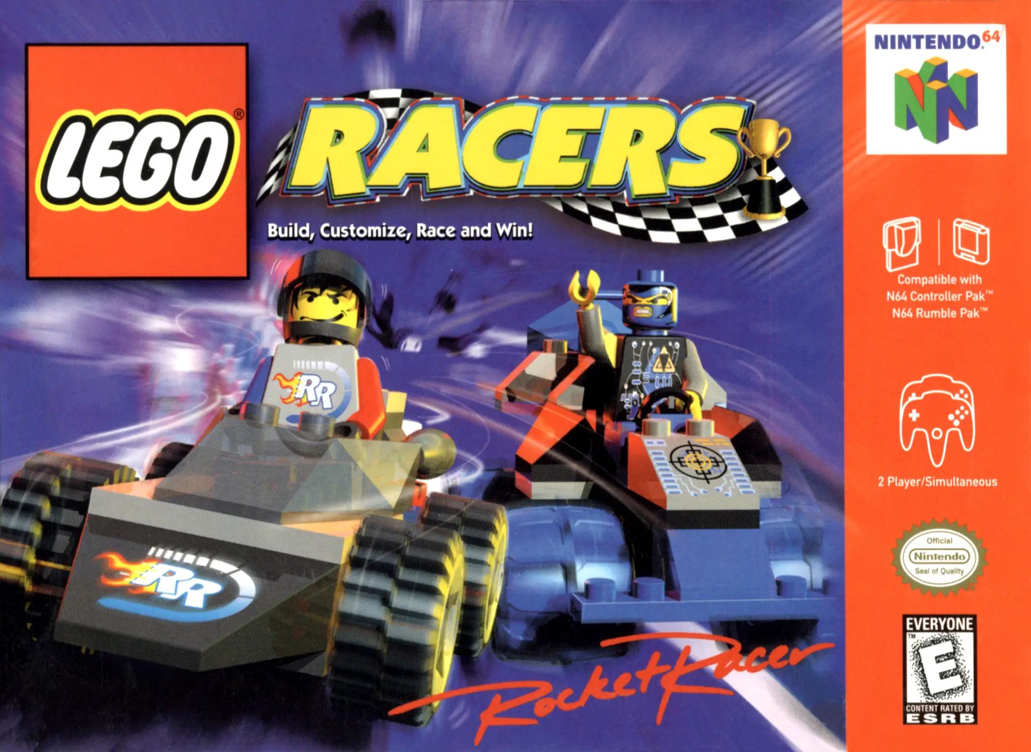 Capa de LEGO Racers