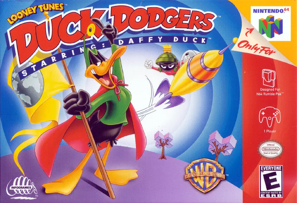 Capa de Looney Tunes Duck Dodgers Starring Daffy Duck