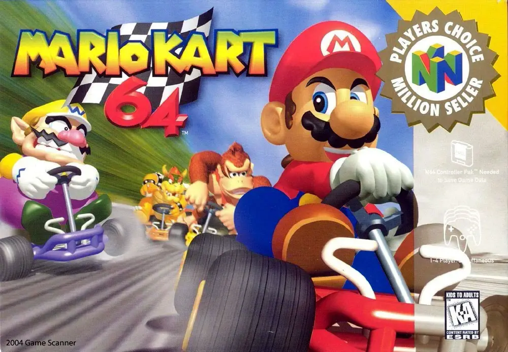 Capa de Mario Kart 64