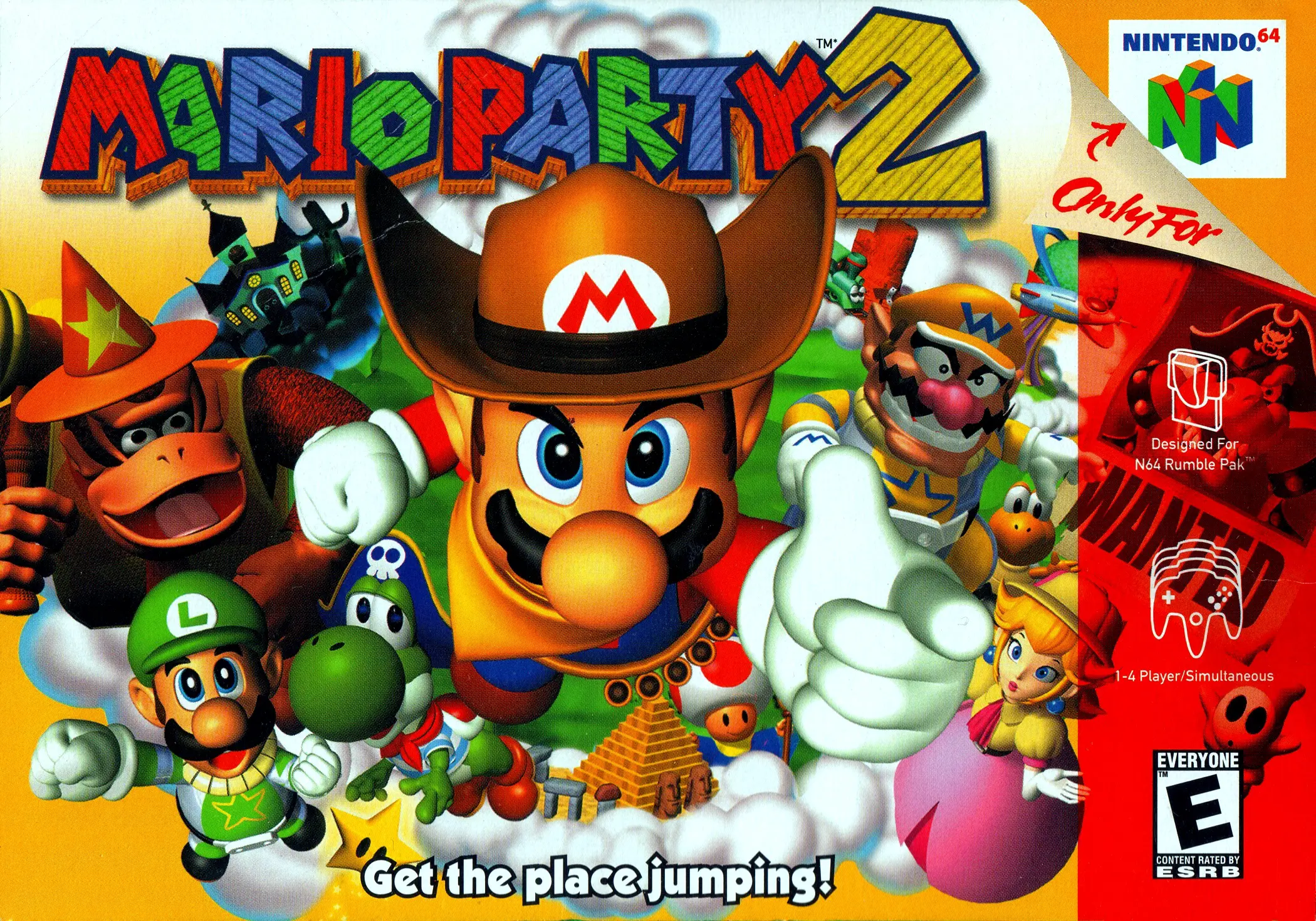 Capa de Mario Party 2