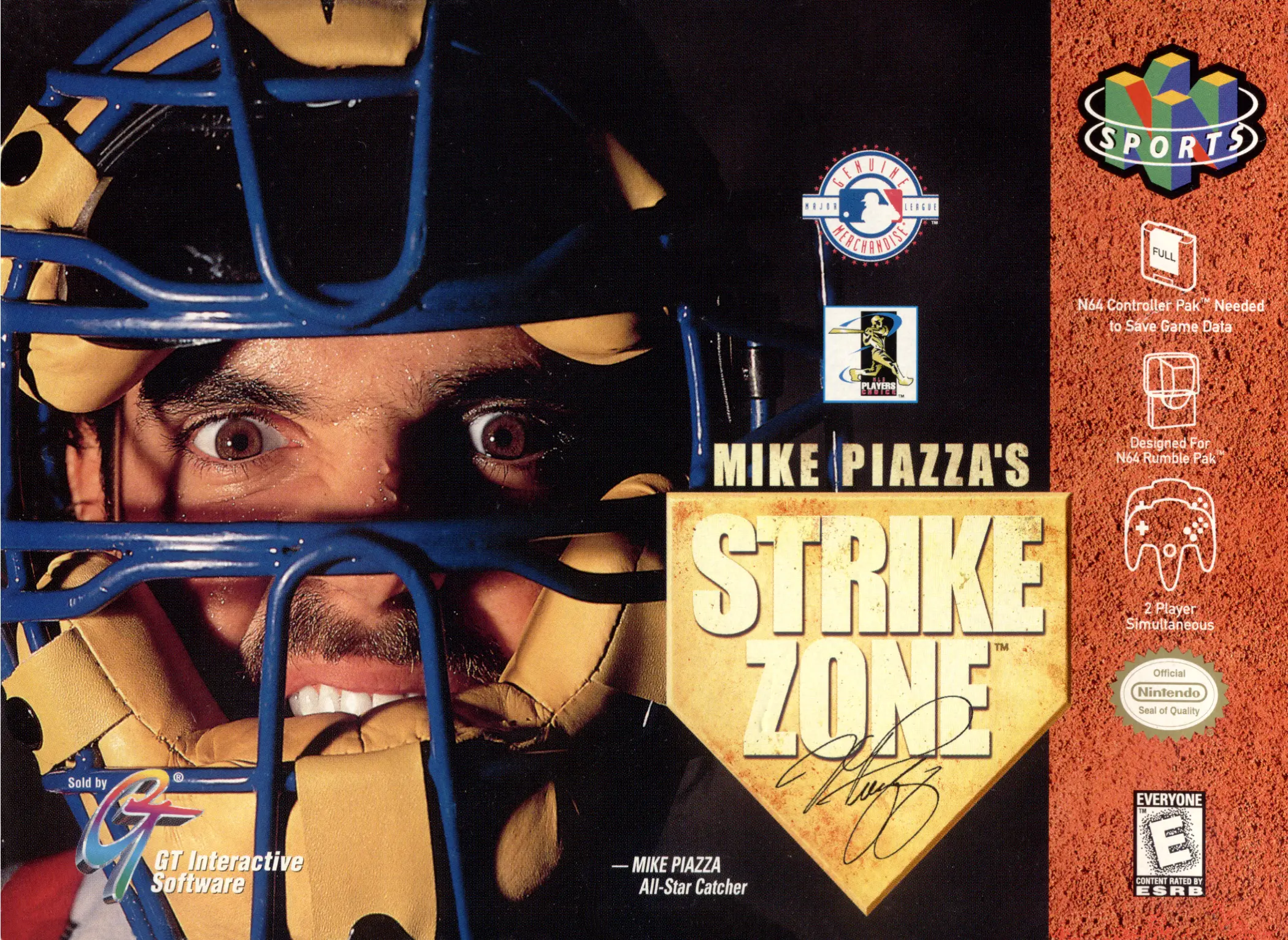 Capa de Mike Piazza's Strike Zone