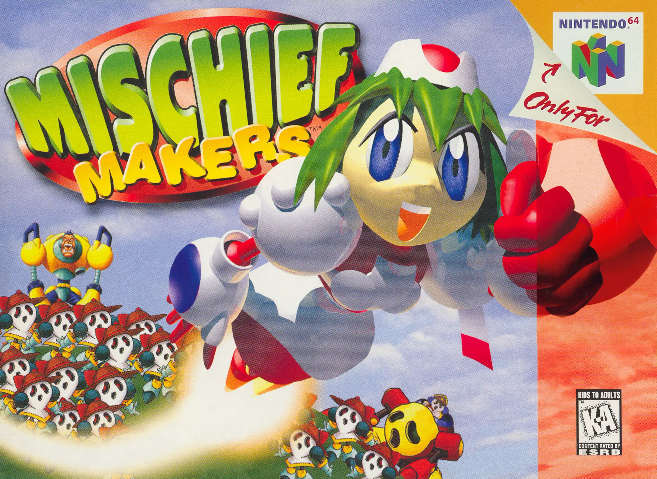 Capa de Mischief Makers