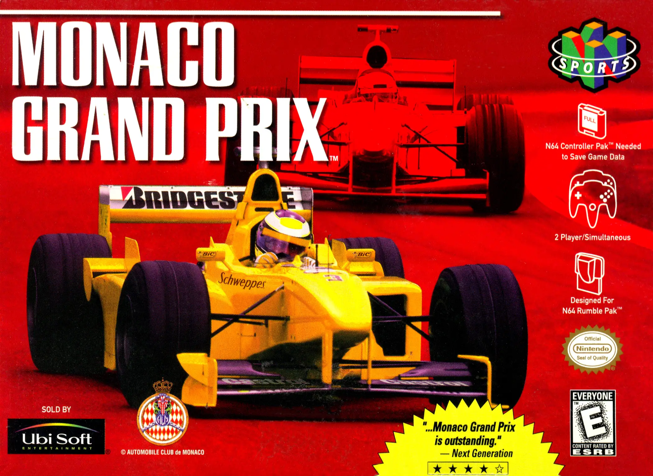 Capa de Monaco Grand Prix