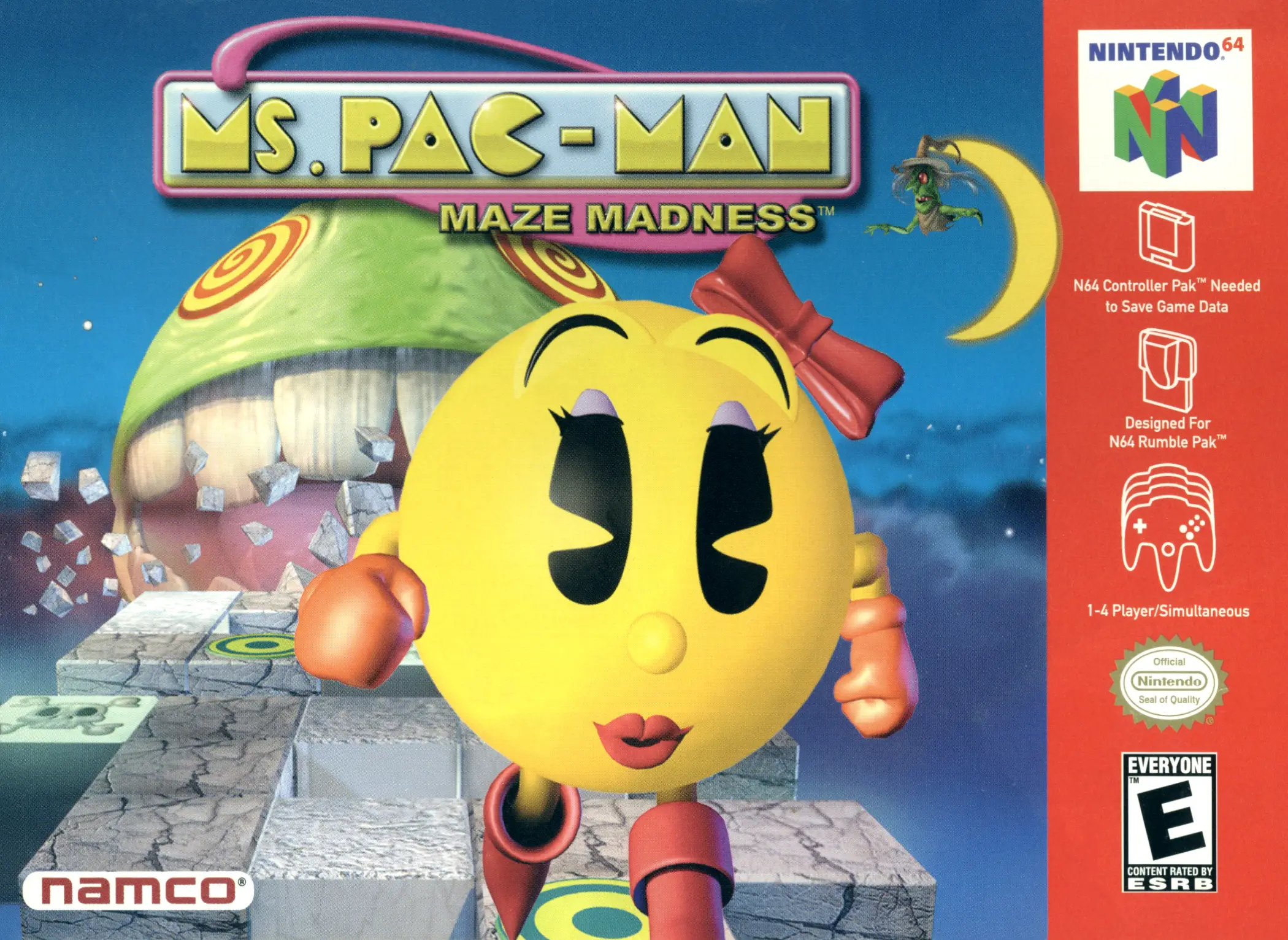 Capa de Ms. Pac-Man Maze Madness