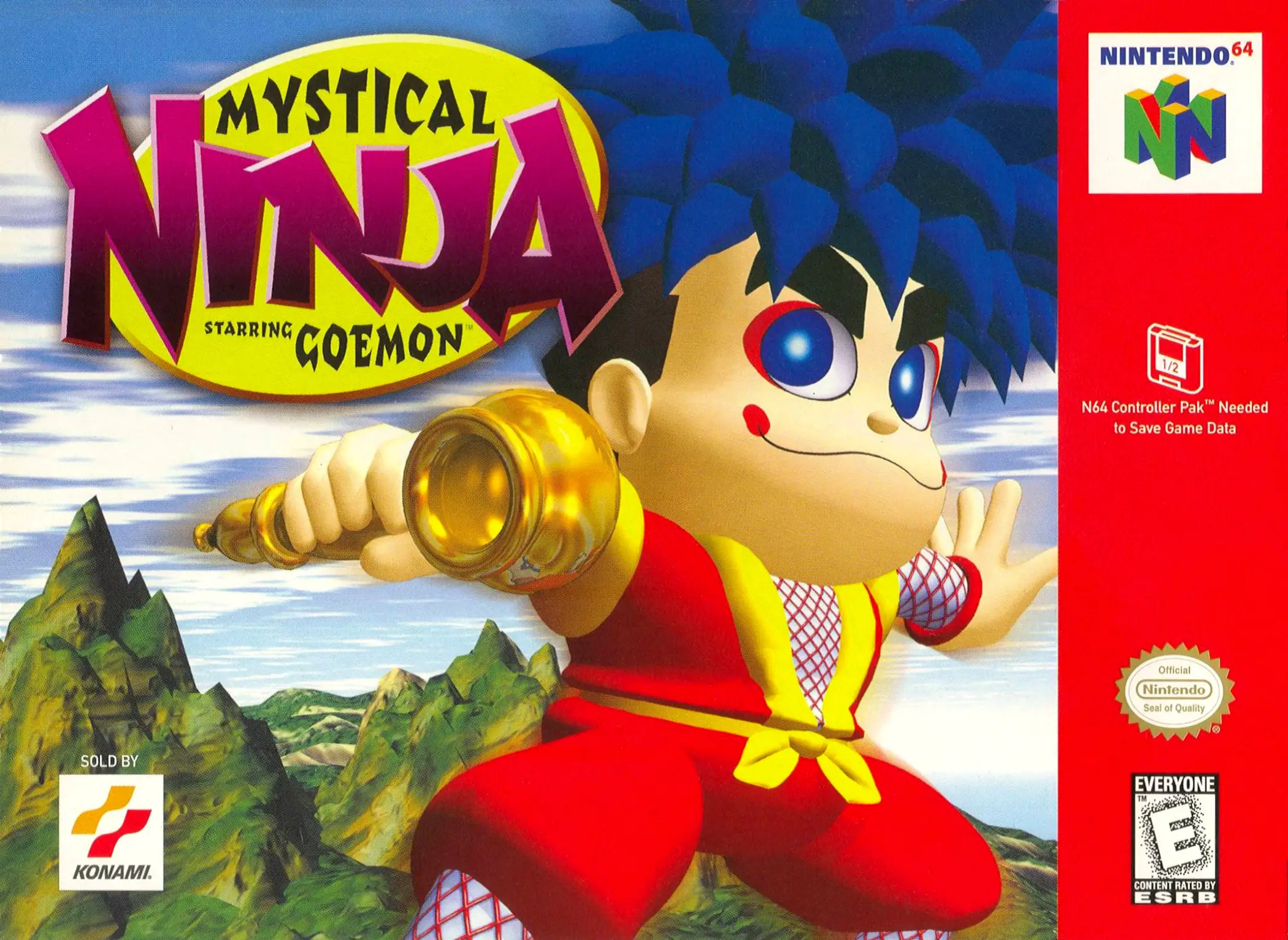 Capa de Mystical Ninja Starring Goemon