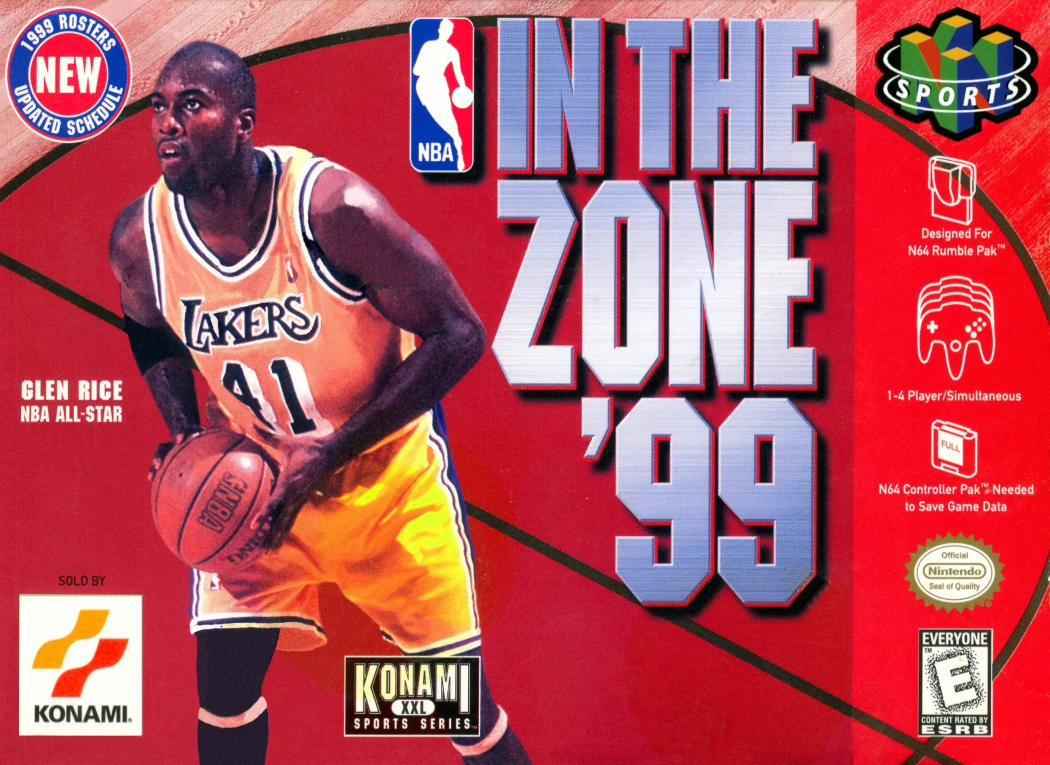 Capa de NBA In the Zone '99