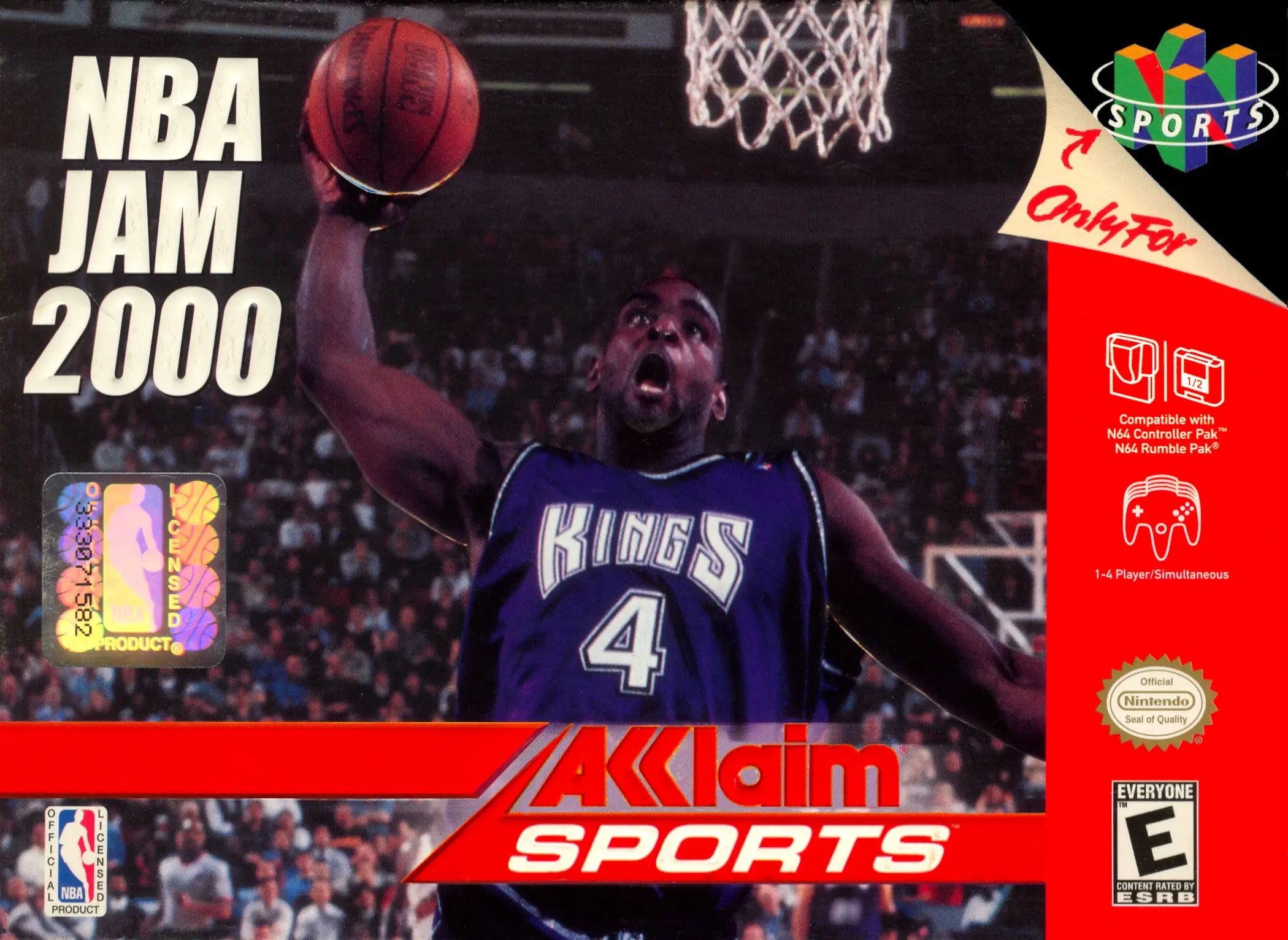 Capa de NBA Jam 2000