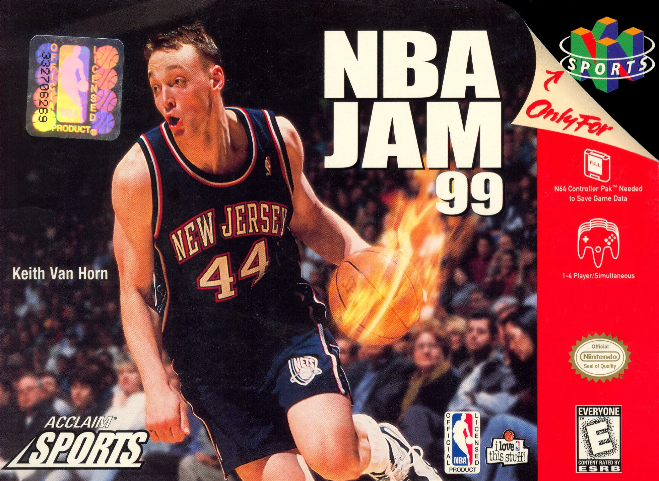 Capa de NBA Jam 99