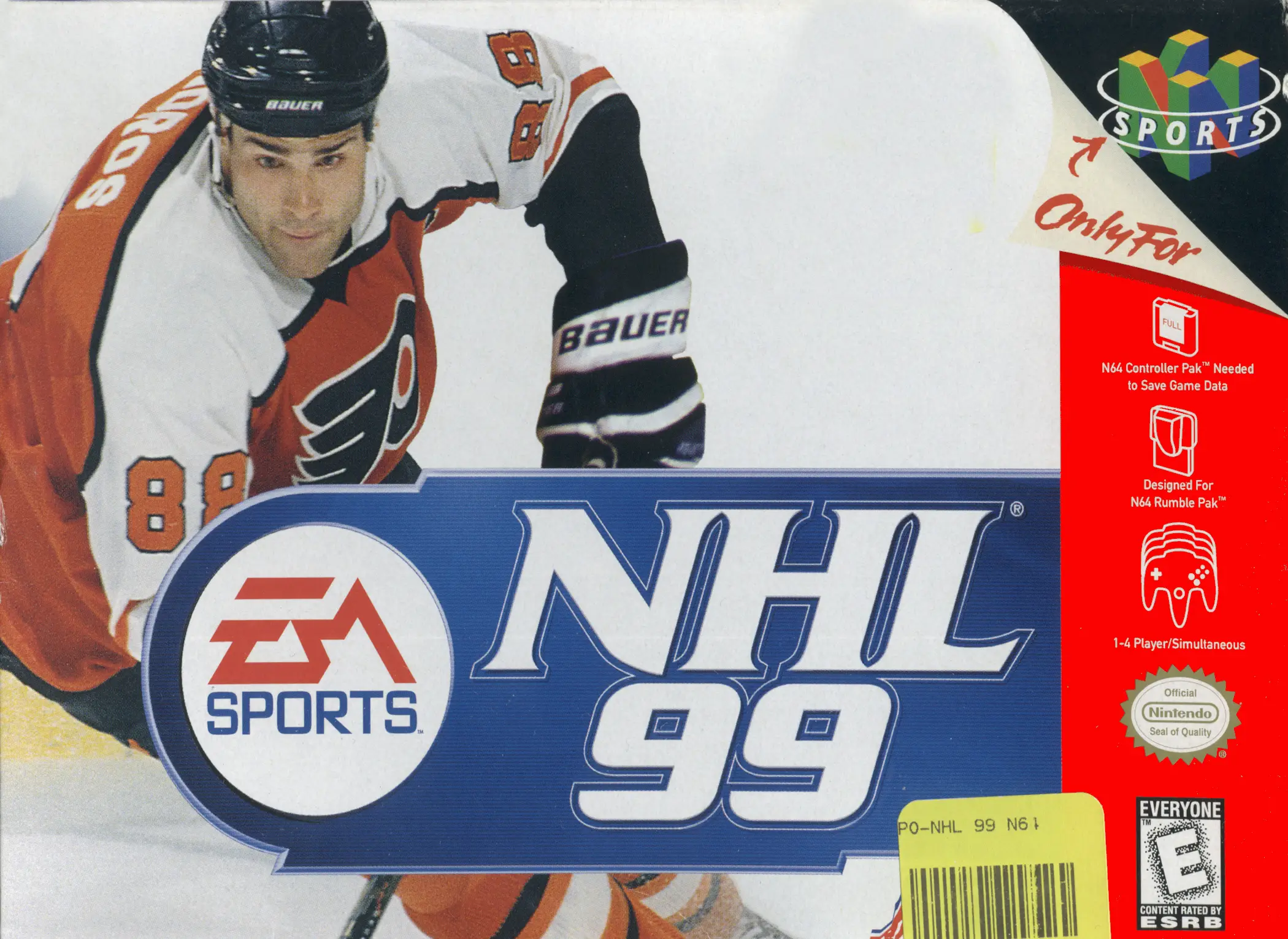 Capa de NHL 99