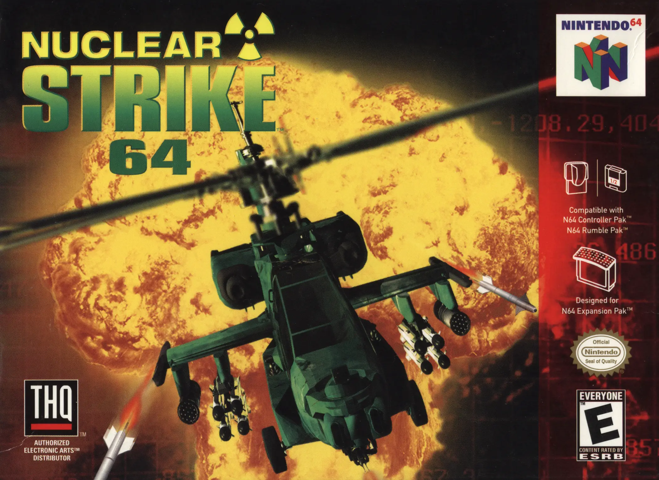 Capa de Nuclear Strike 64