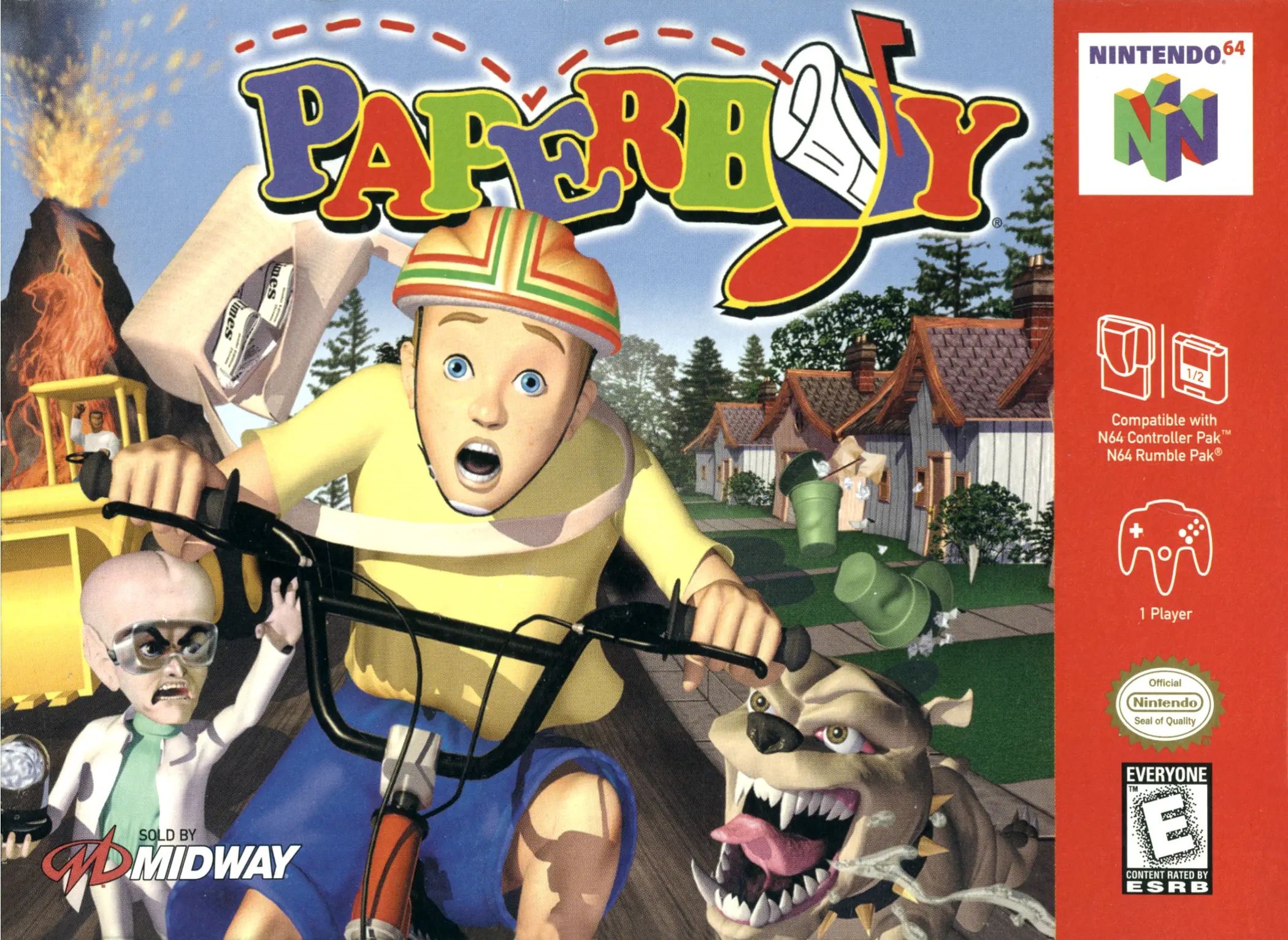 Capa de Paperboy