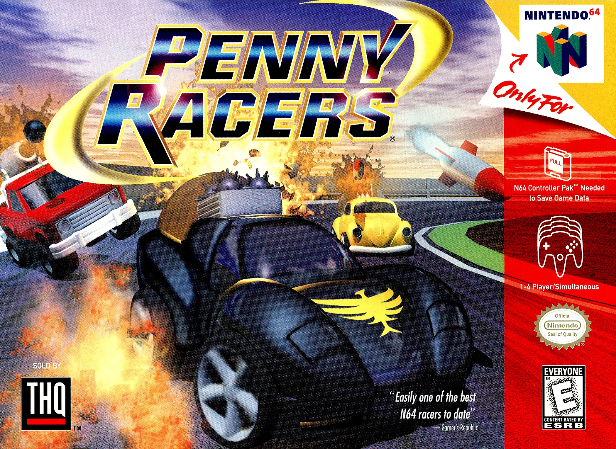 Capa de Penny Racers