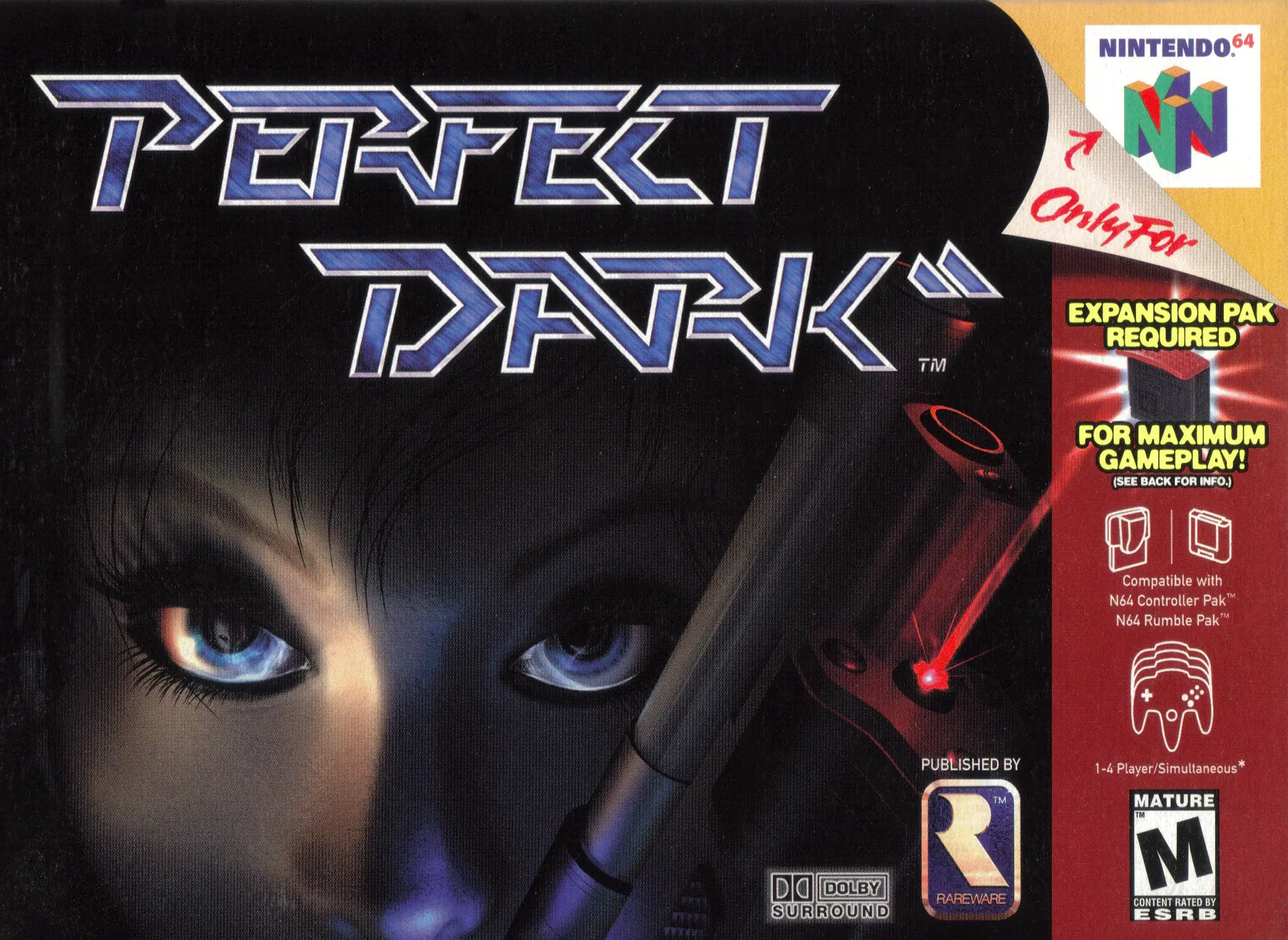 Capa de Perfect Dark