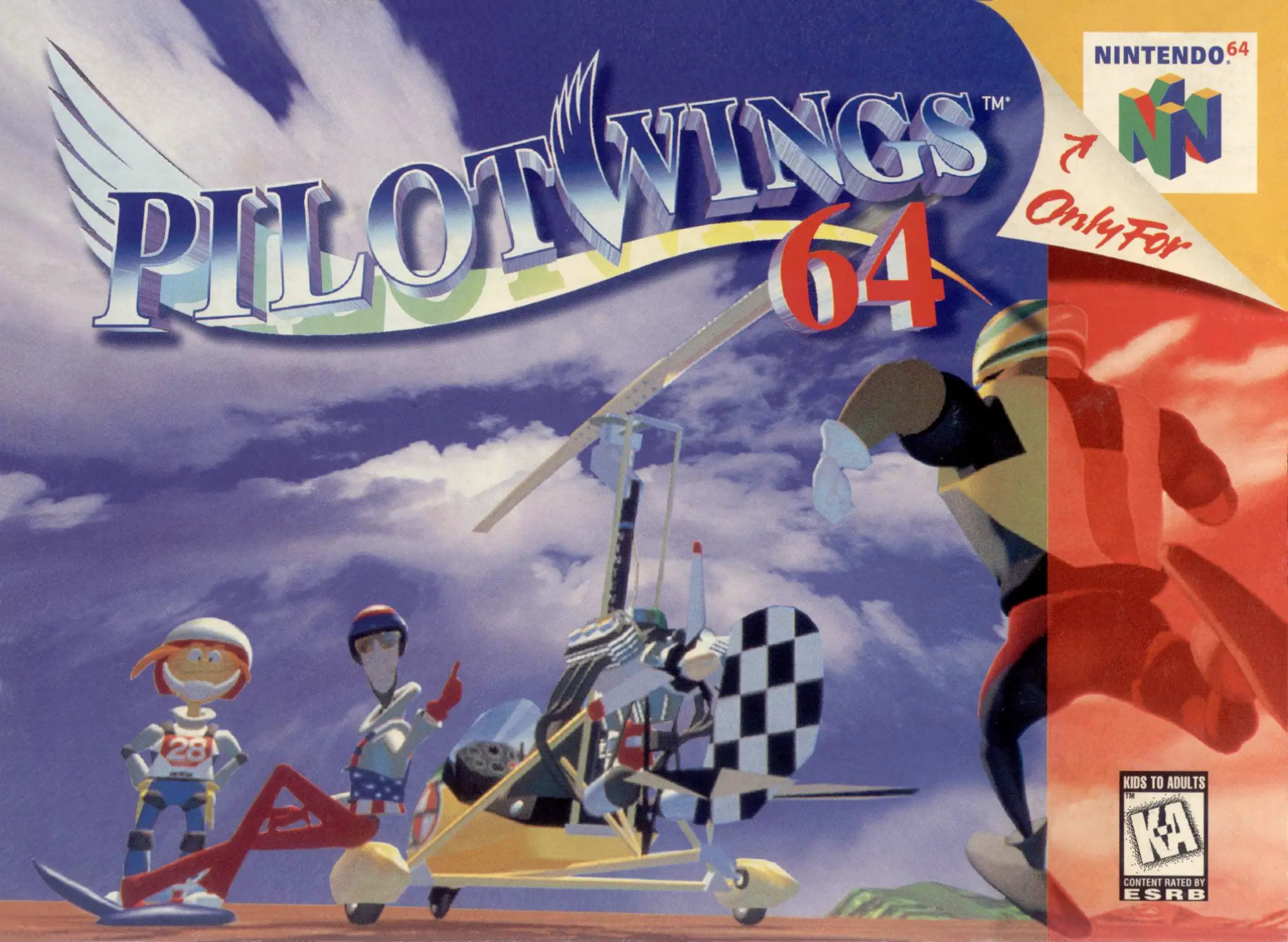 Capa de Pilotwings 64