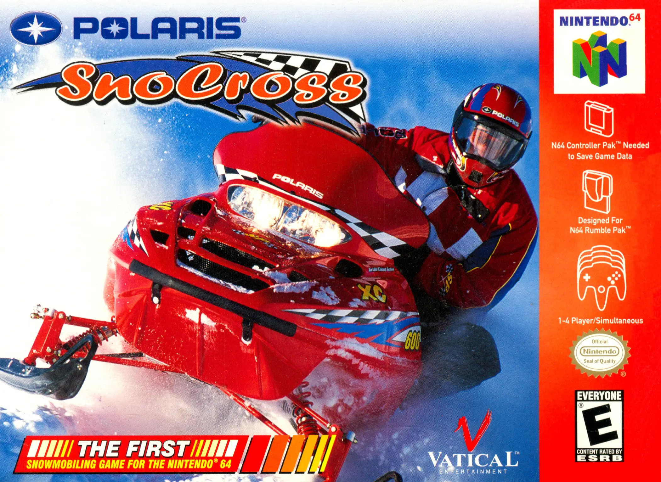 Capa de Polaris SnoCross