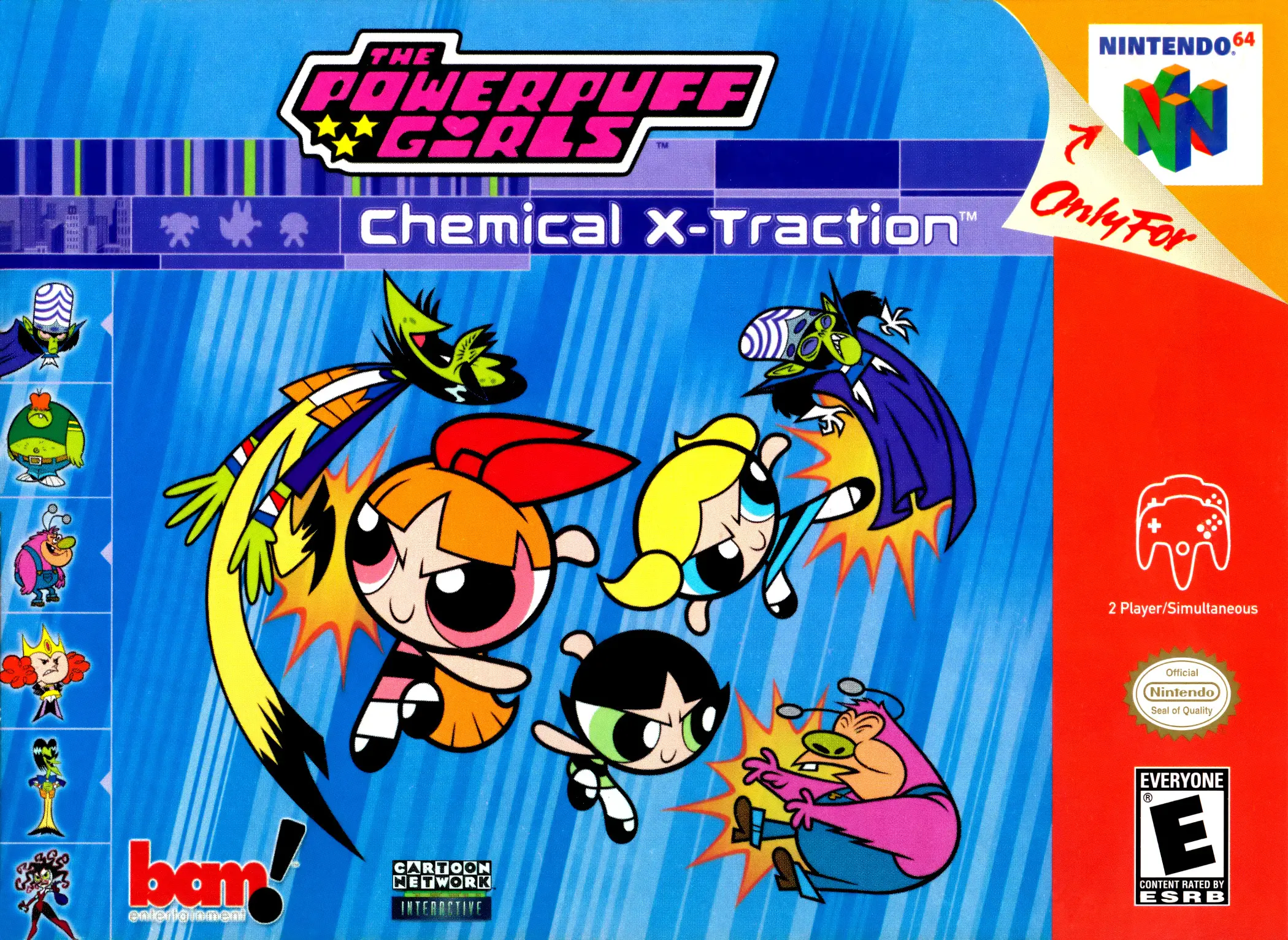 Capa de Powerpuff Girls: Chemical X-traction