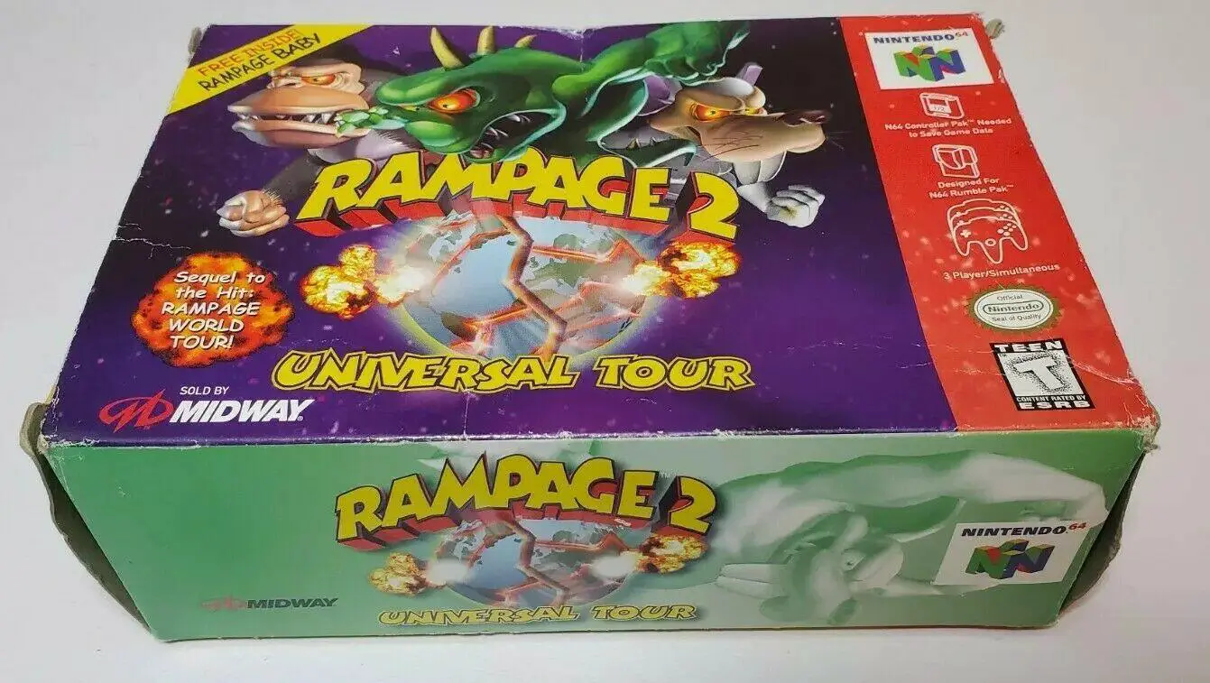 Capa de Rampage 2: Universal Tour