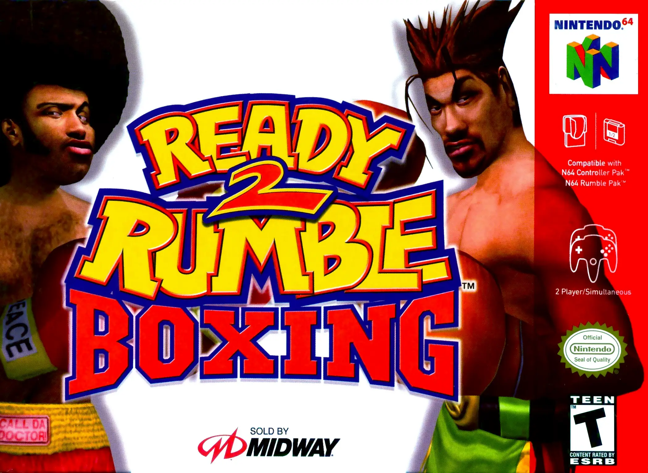 Capa de Ready 2 Rumble Boxing