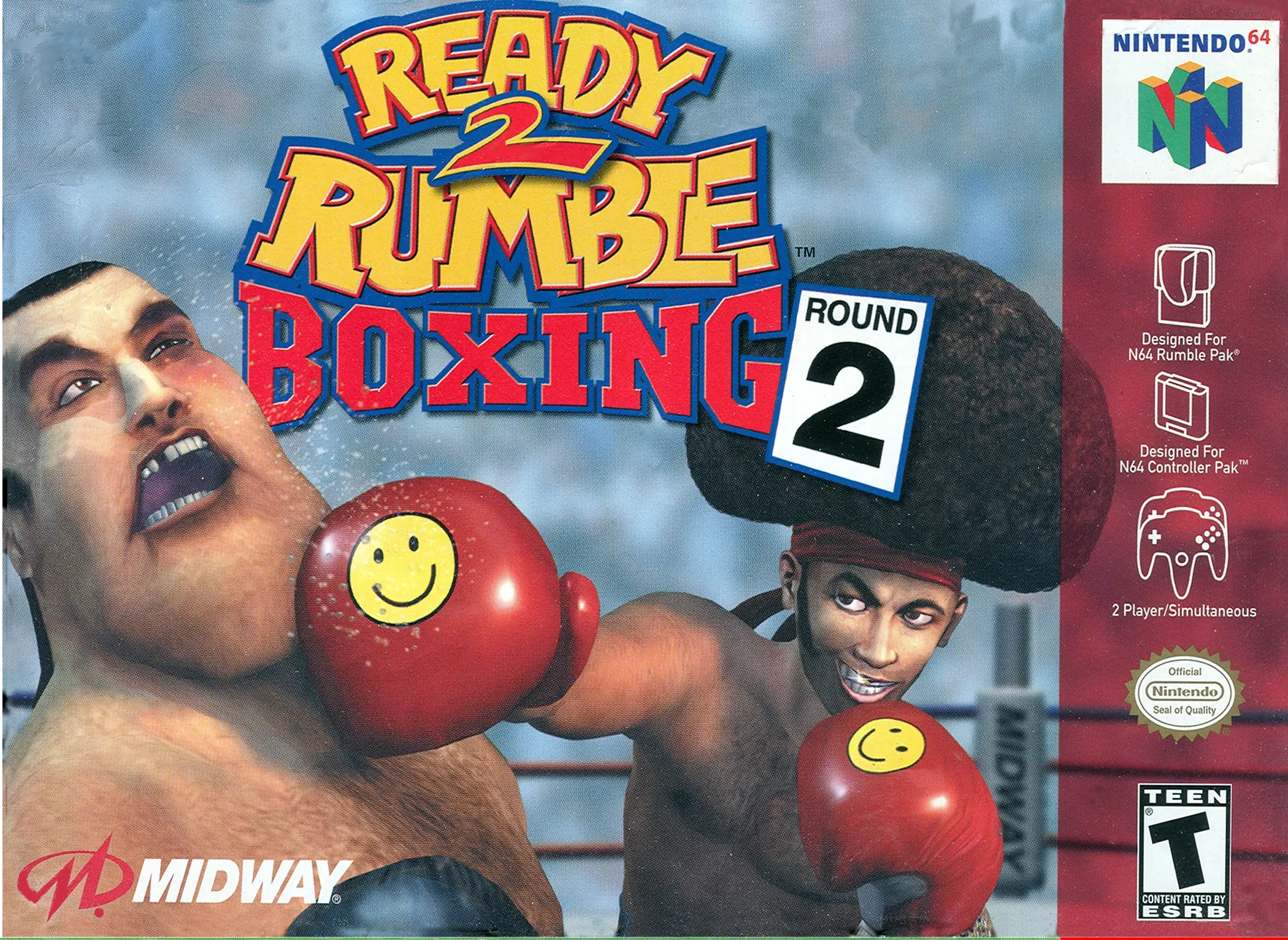 Capa de Ready 2 Rumble Boxing: Round 2