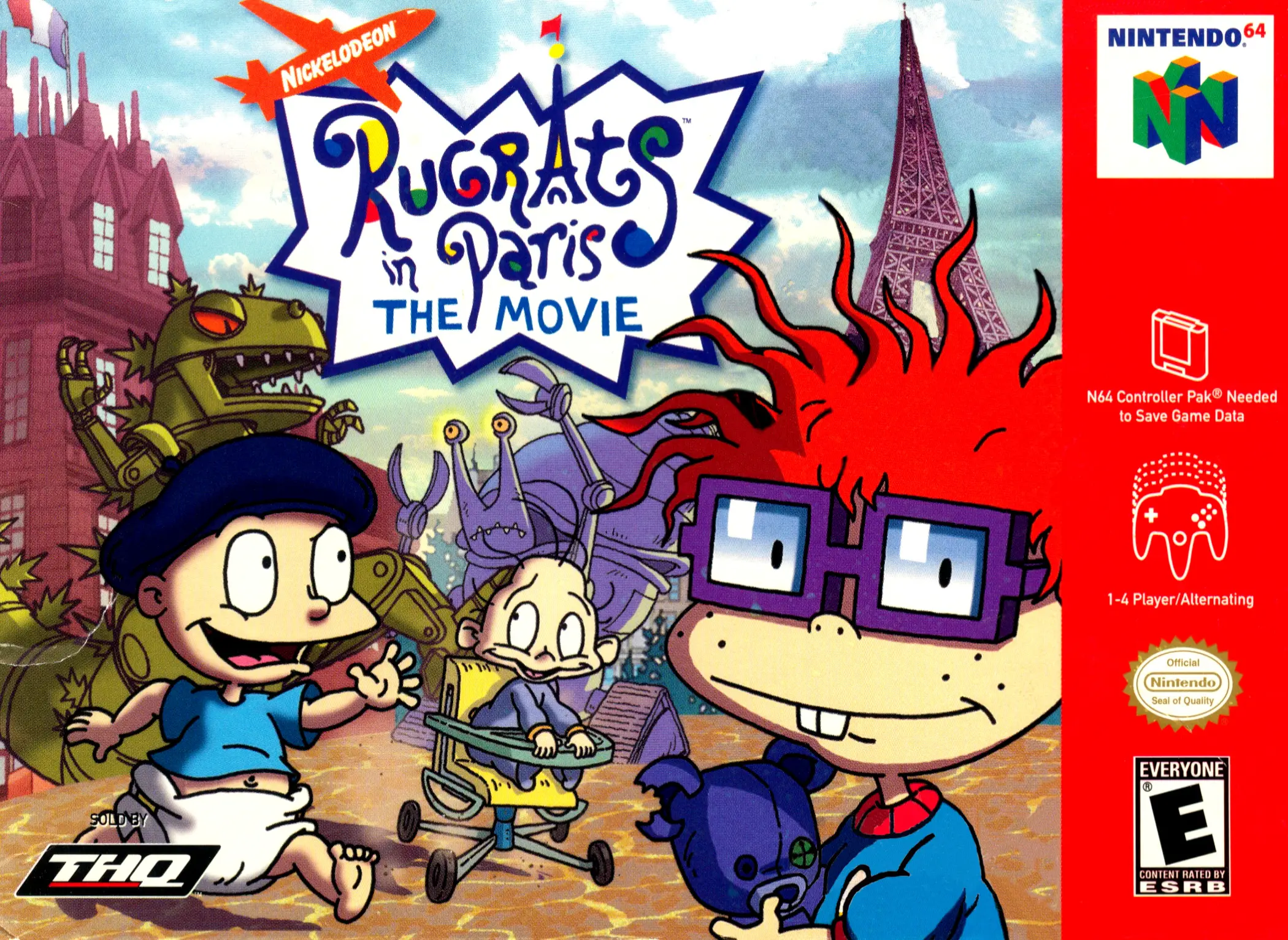 Capa de Rugrats in Paris: The Movie