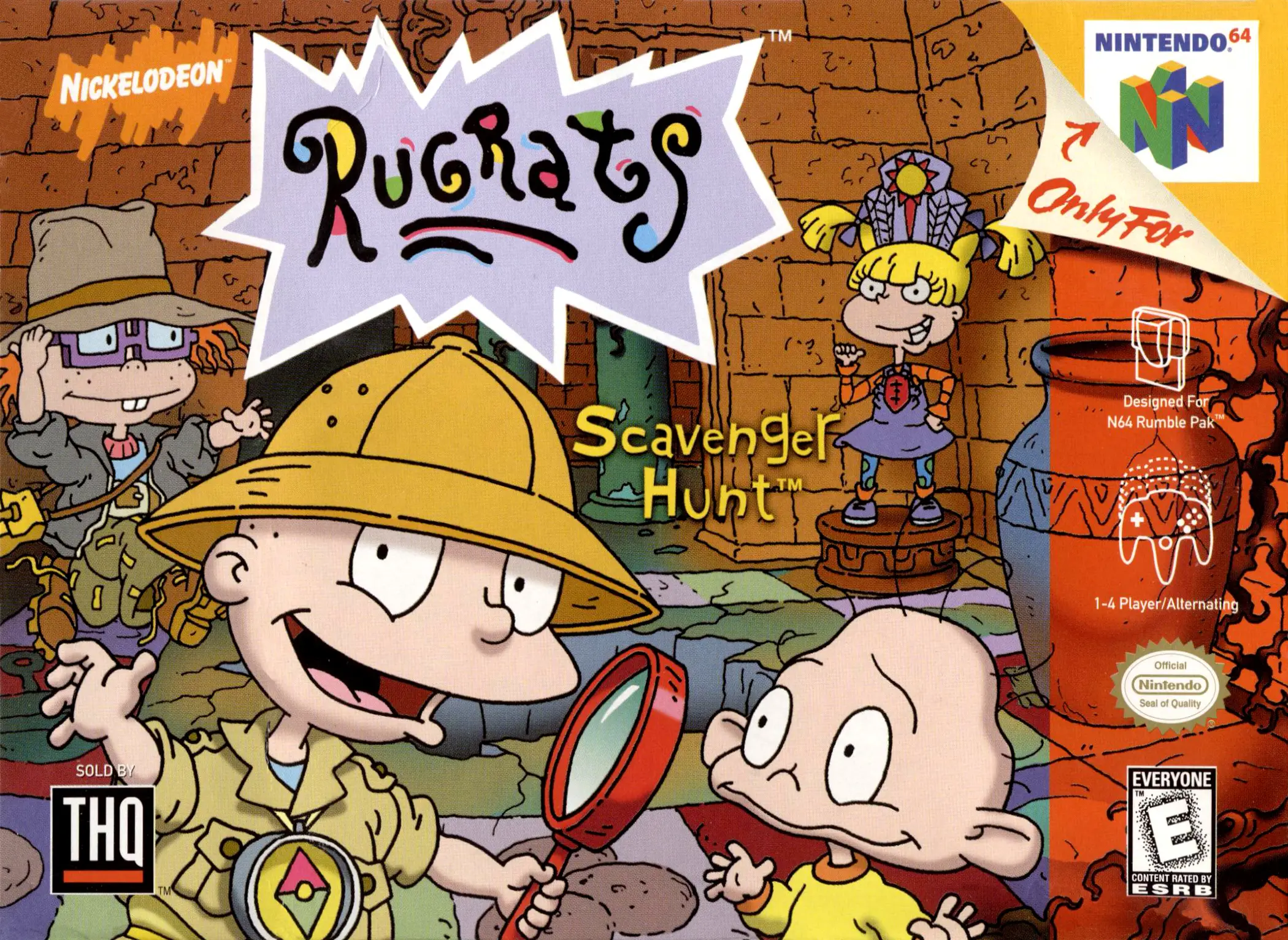 Capa de Rugrats: Scavenger Hunt