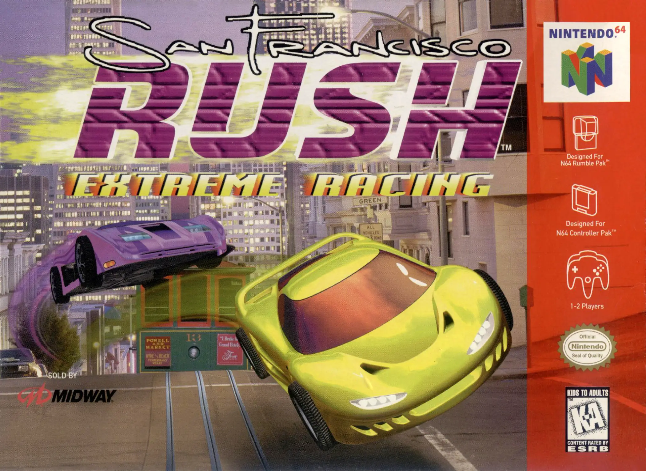 Capa de San Francisco Rush: Extreme Racing