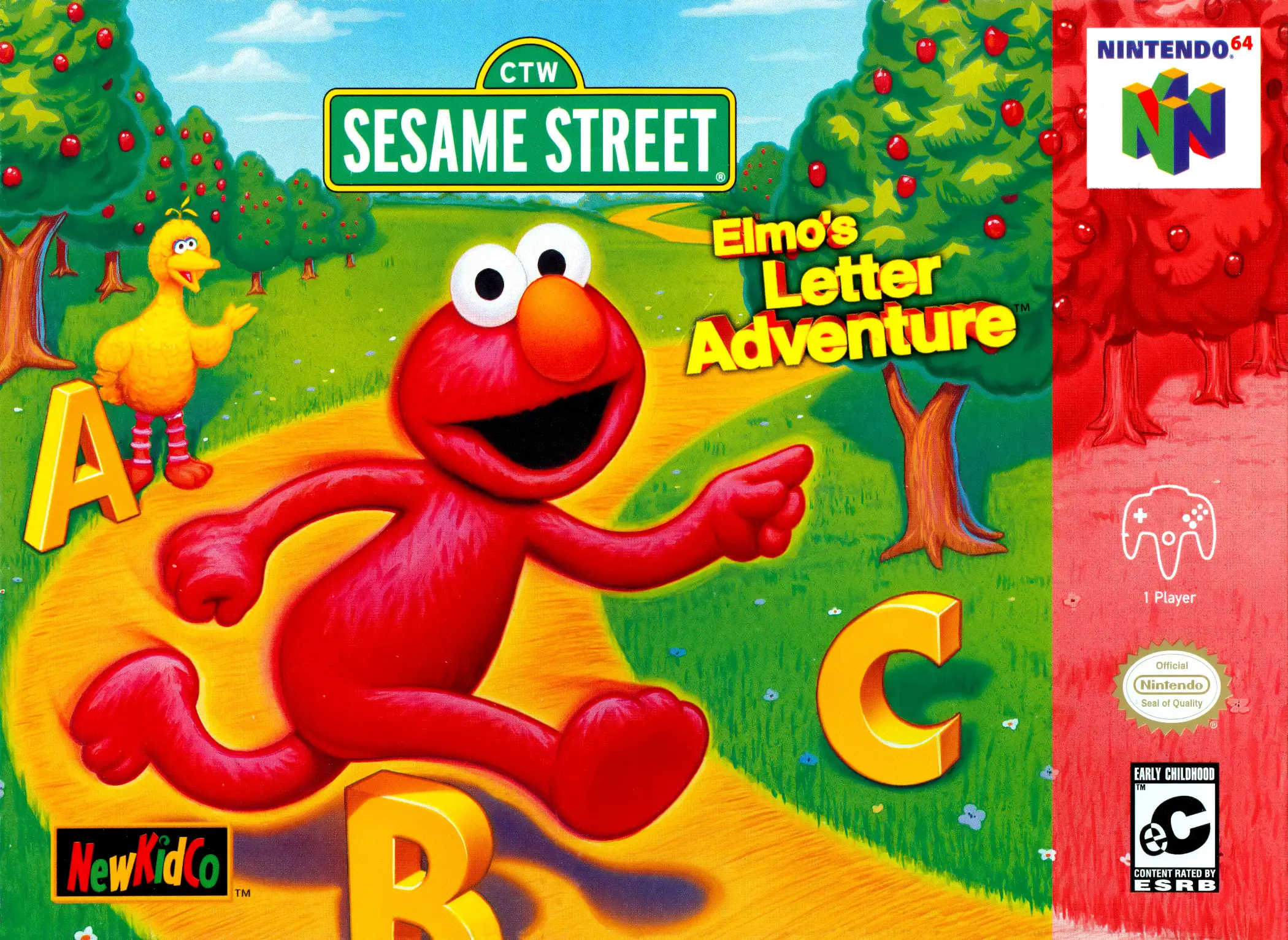 Capa de Sesame Street: Elmo's Letter Adventure