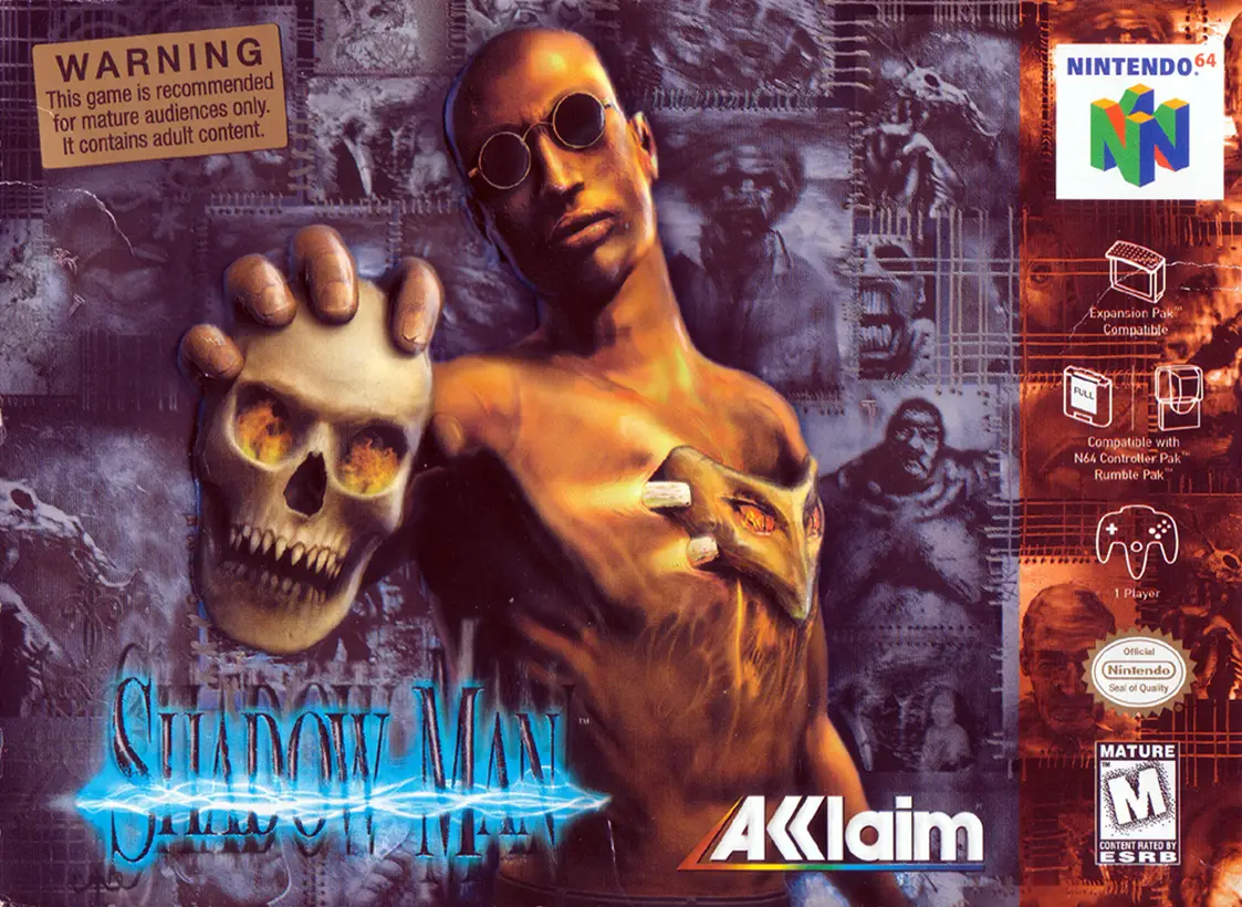 Capa de Shadow Man
