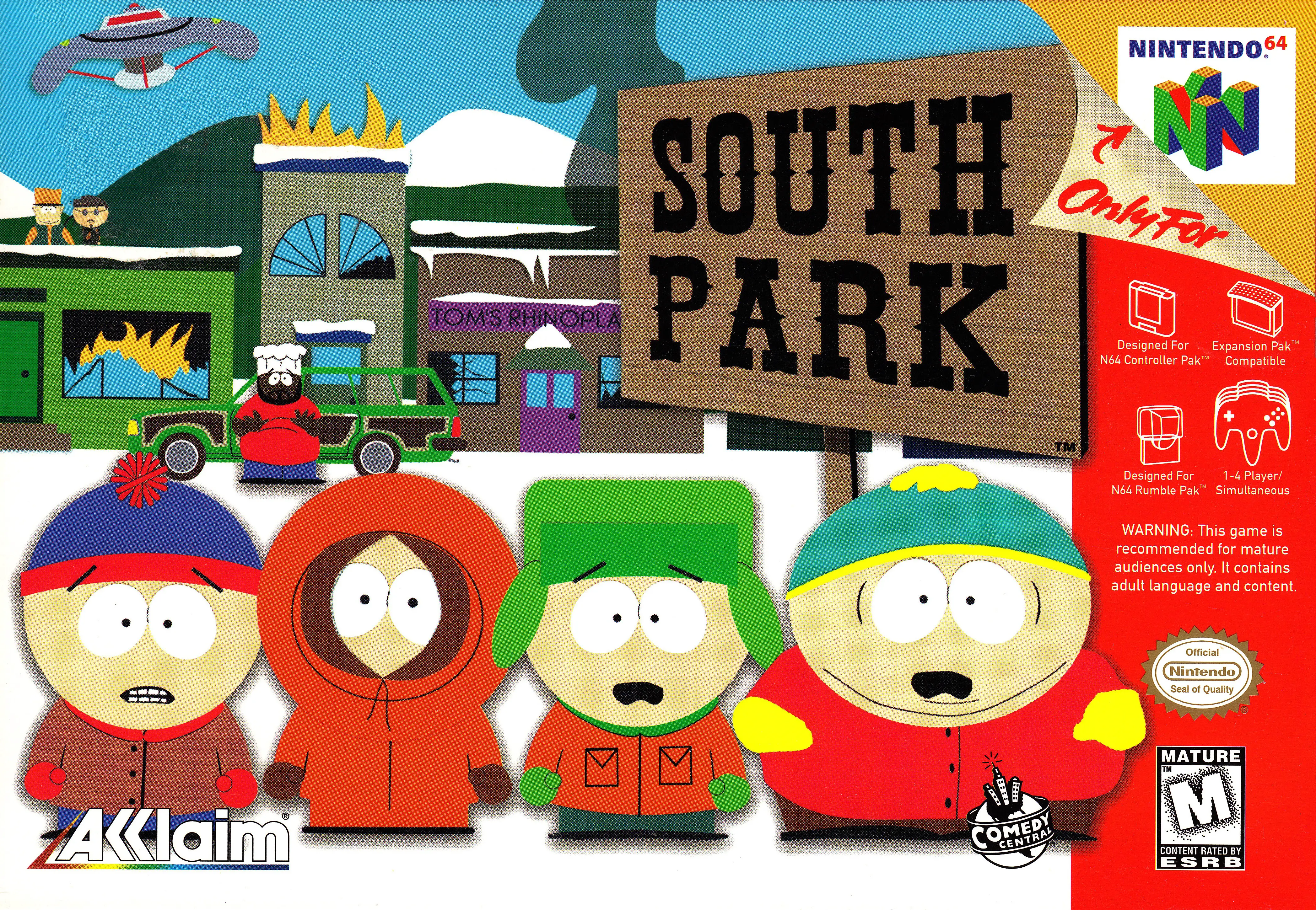 Capa de South Park