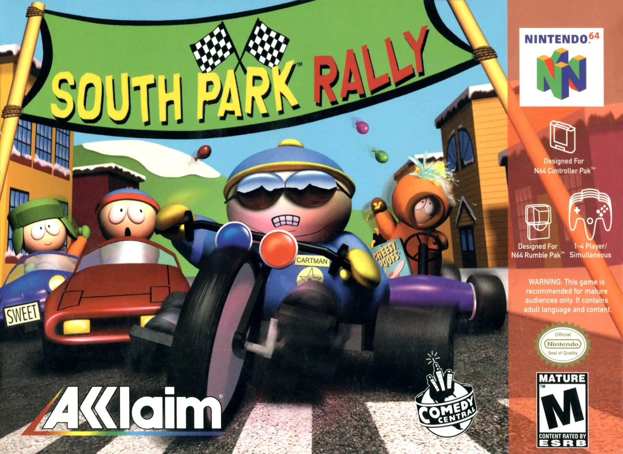 Capa de South Park Rally