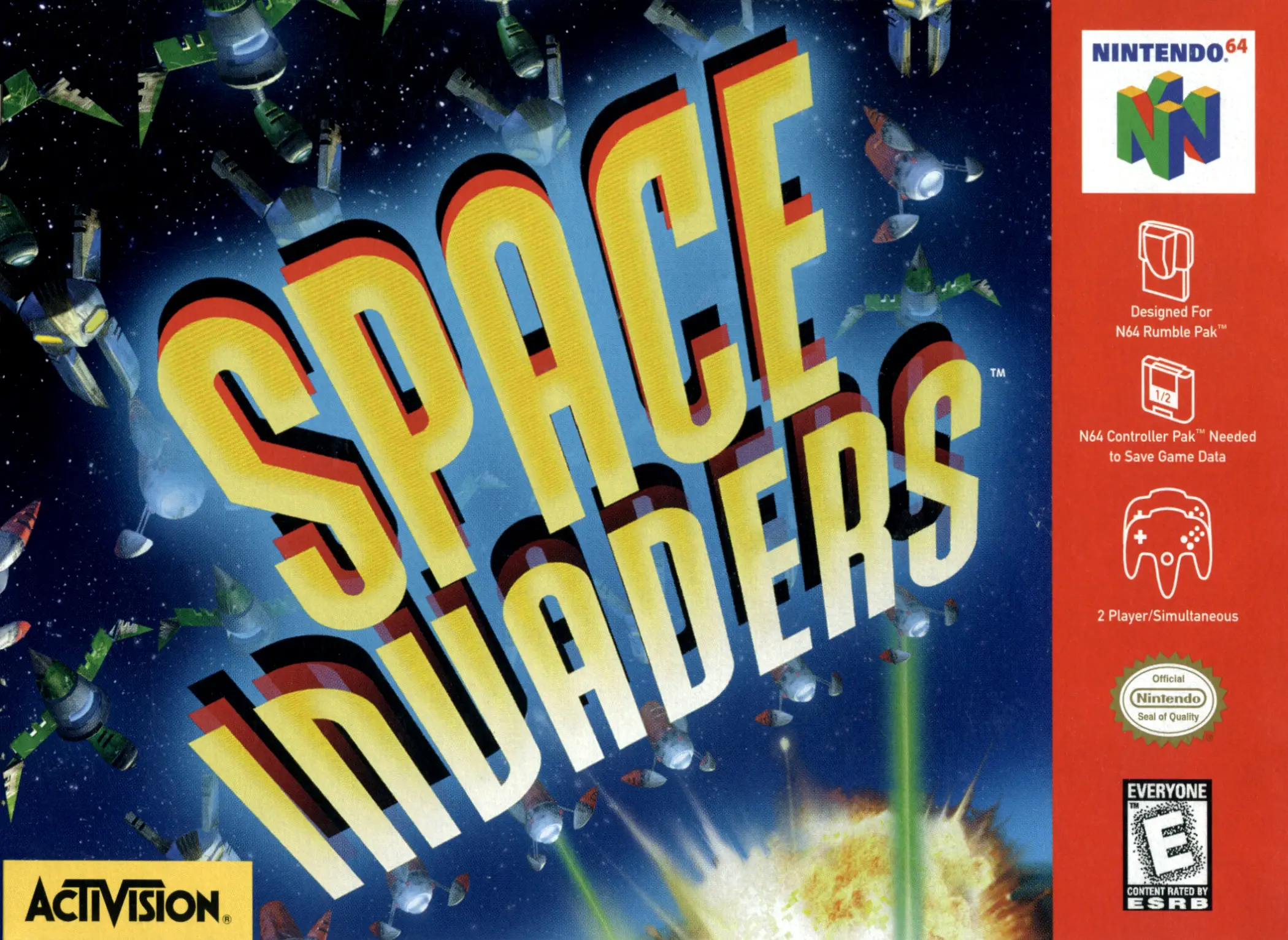 Capa de Space Invaders