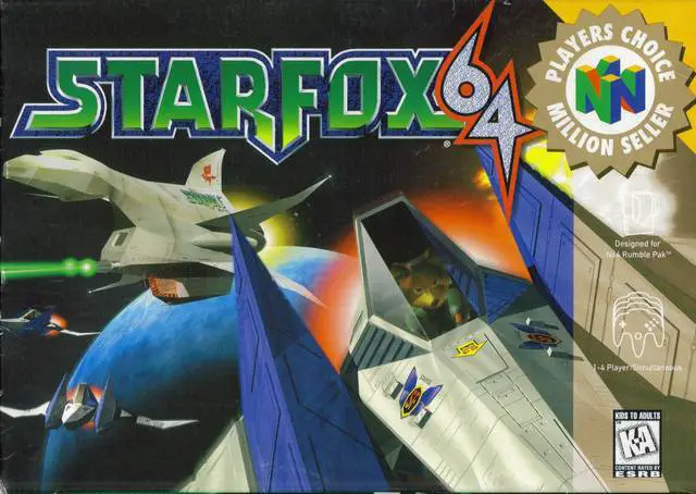 Capa de Star Fox 64