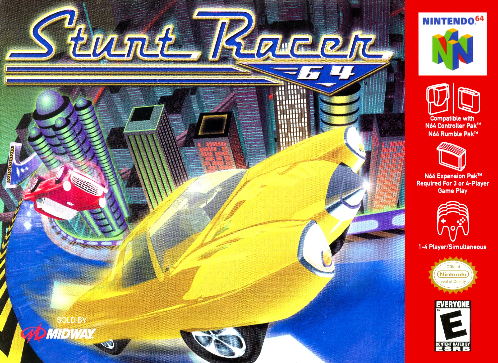 Capa de Stunt Racer 64