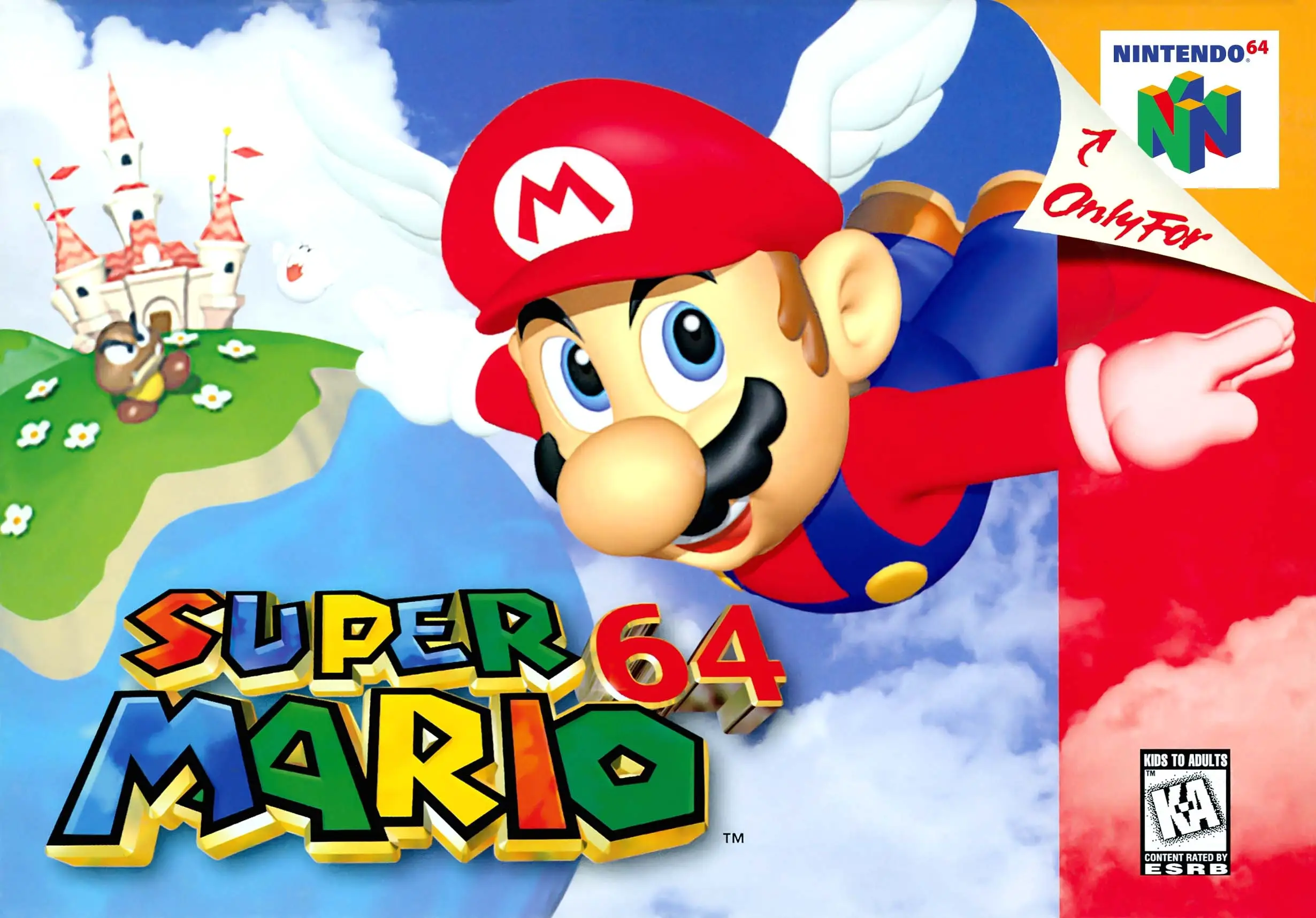 Capa de Super Mario 64