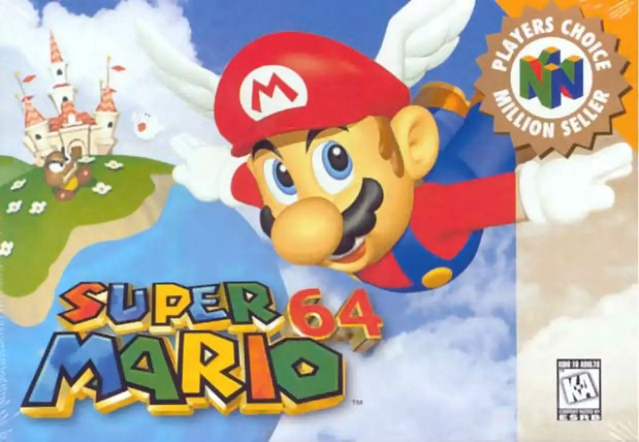 Capa de Super Mario 64