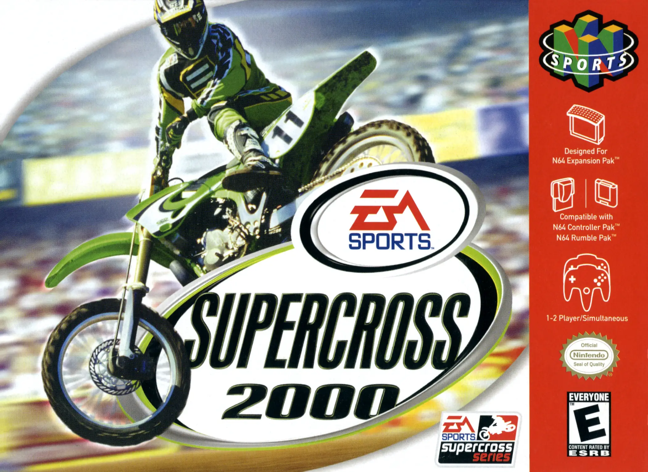 Capa de Supercross 2000