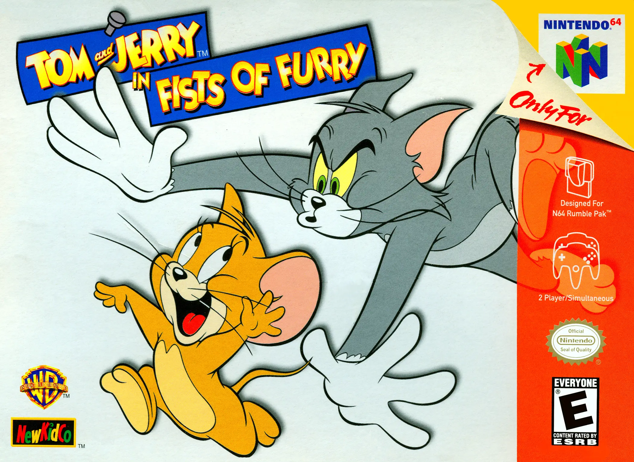 Capa de Tom and Jerry in Fists of Furry