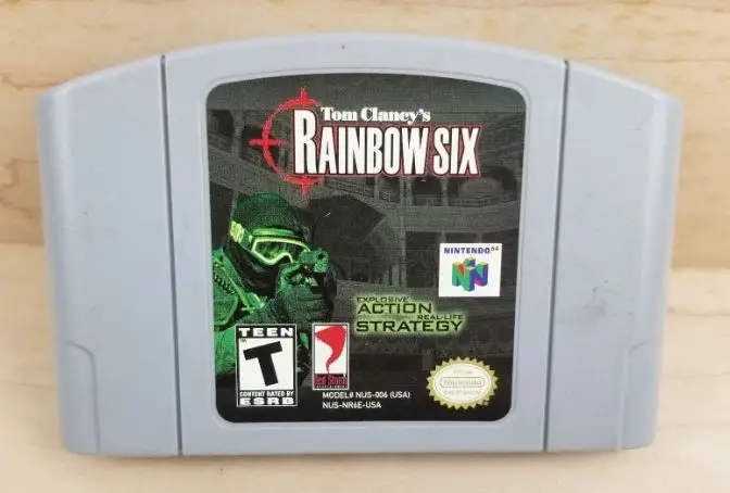 Capa de Tom Clancy's Rainbow Six