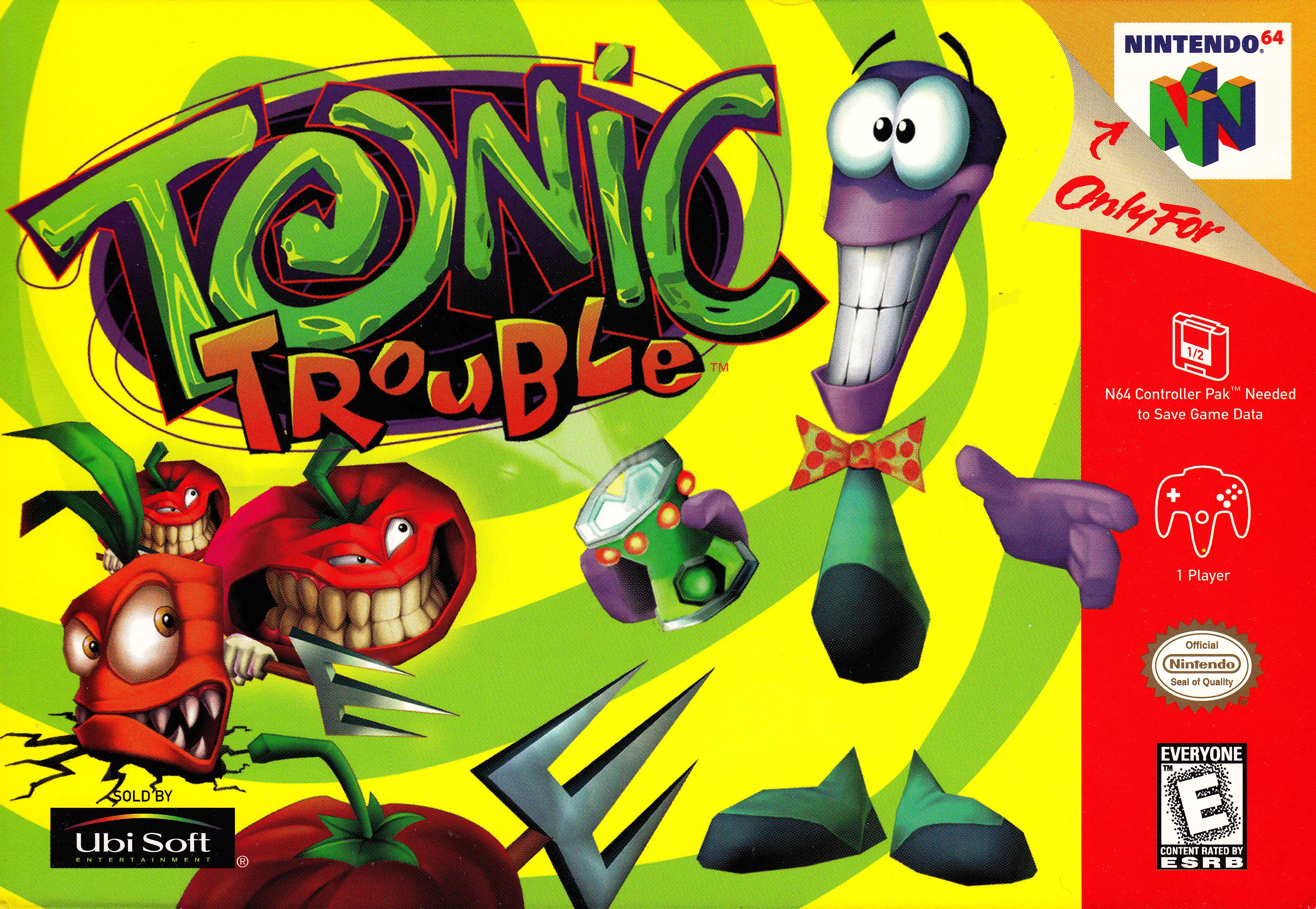 Capa de Tonic Trouble